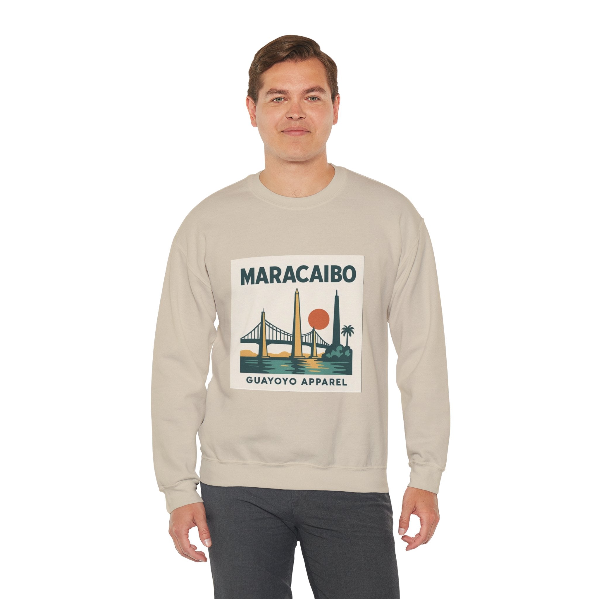 Maracaibo Vintage Crewneck Sweatshirt — Guayoyo Apparel