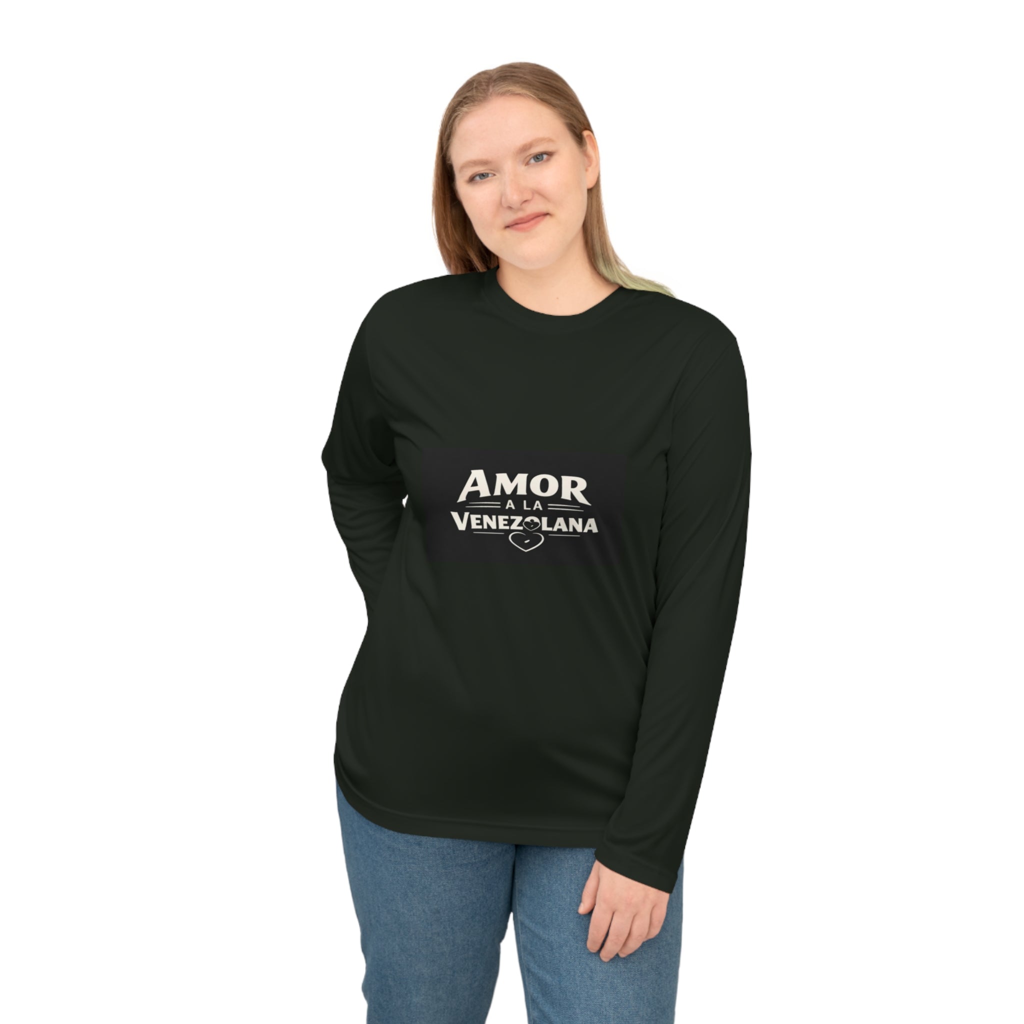 Amor a la Venezolana Performance Long Sleeve Shirt