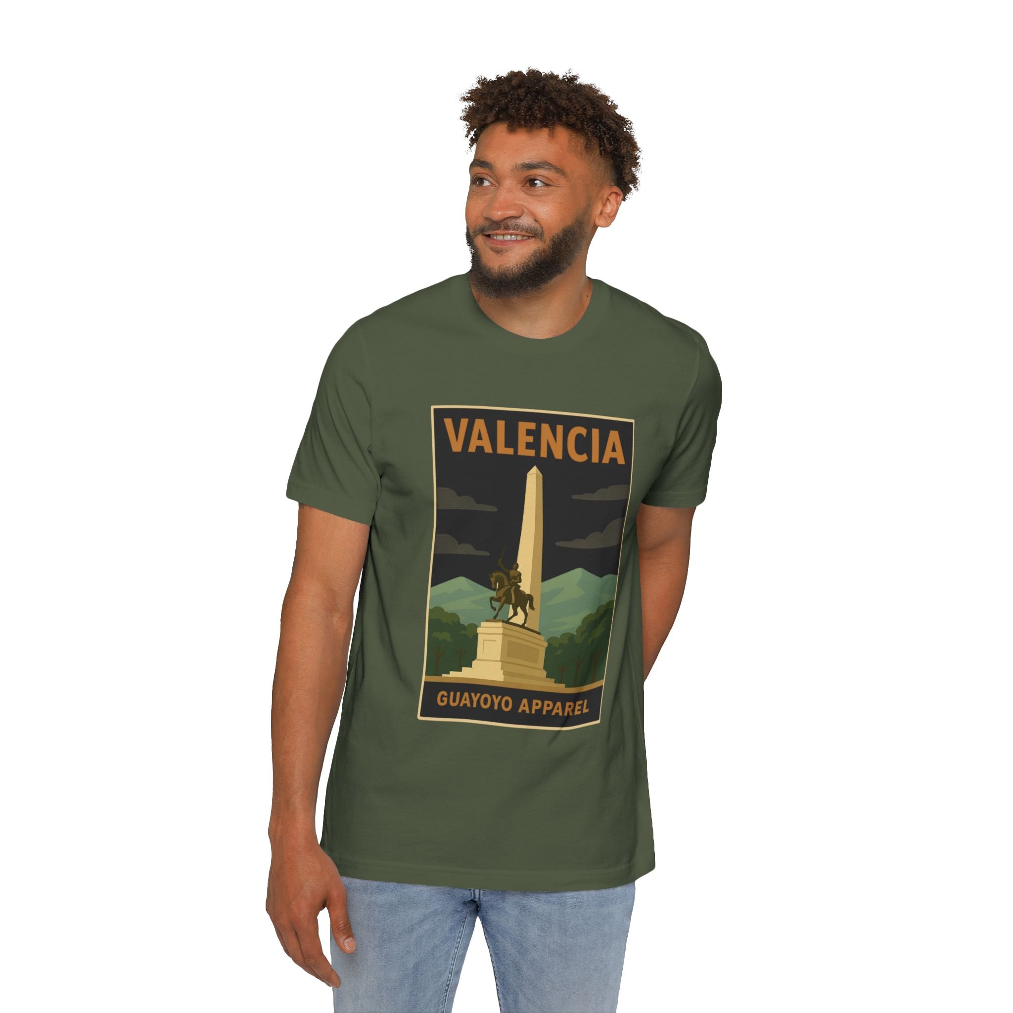 Valencia Monument Vintage Poster T-Shirt