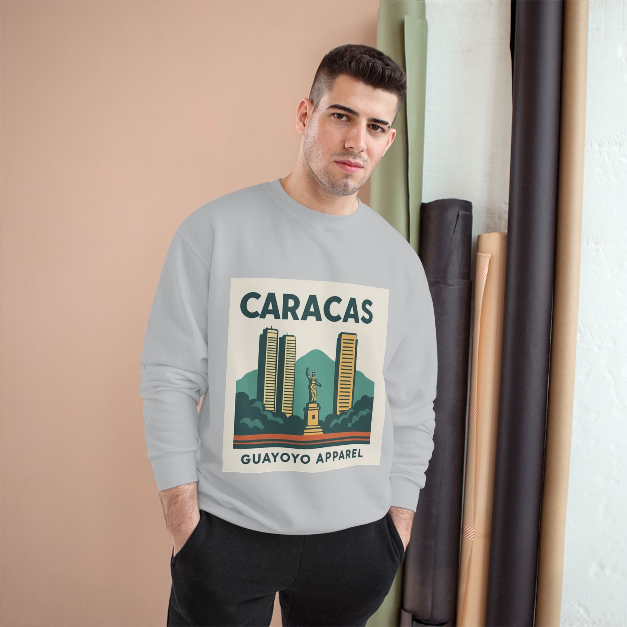 Caracas Vintage Sweatshirt — Guayoyo Apparel Cityscape