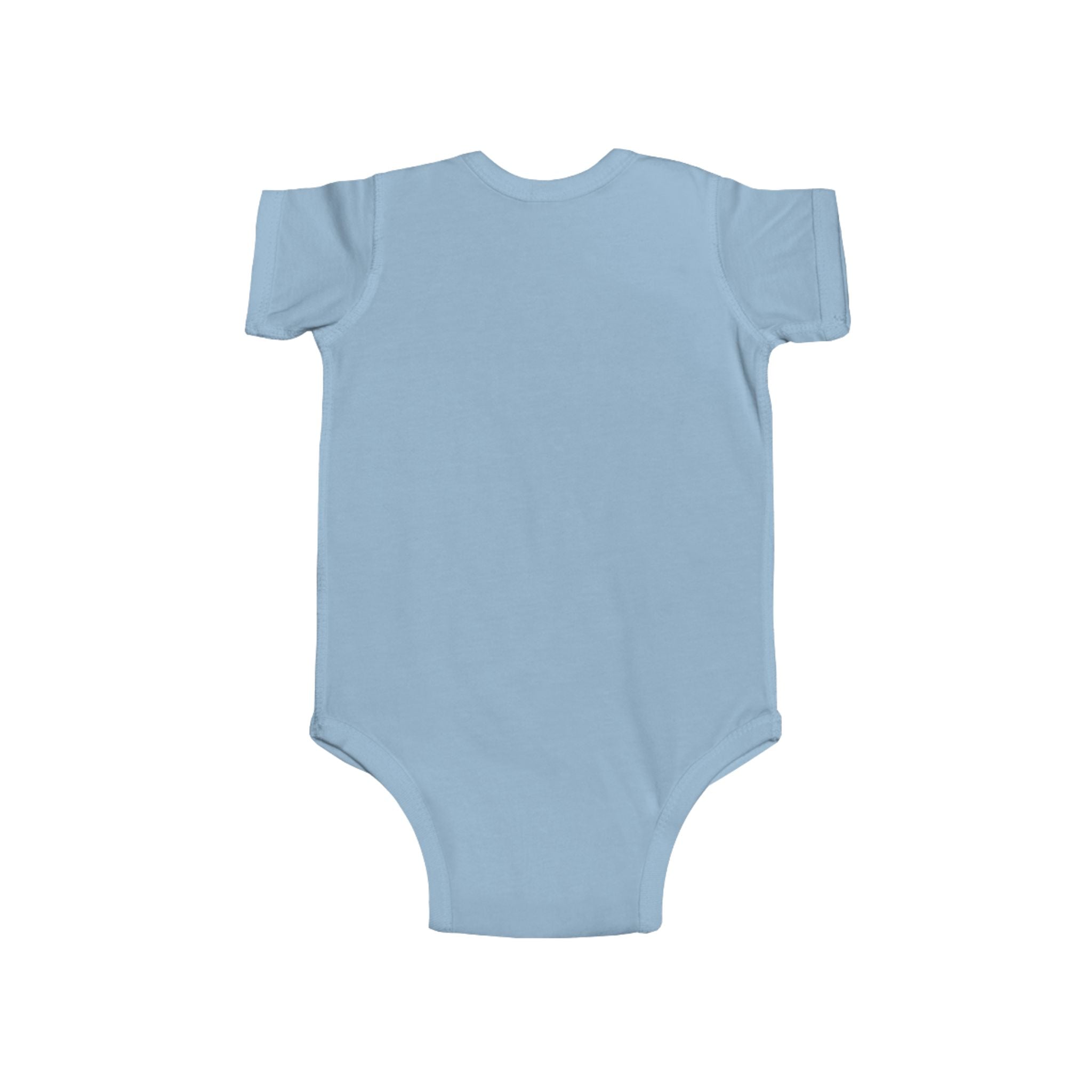 Vintage Car Baby Bodysuit — Retro Beetle & Butterflies Infant Onesie