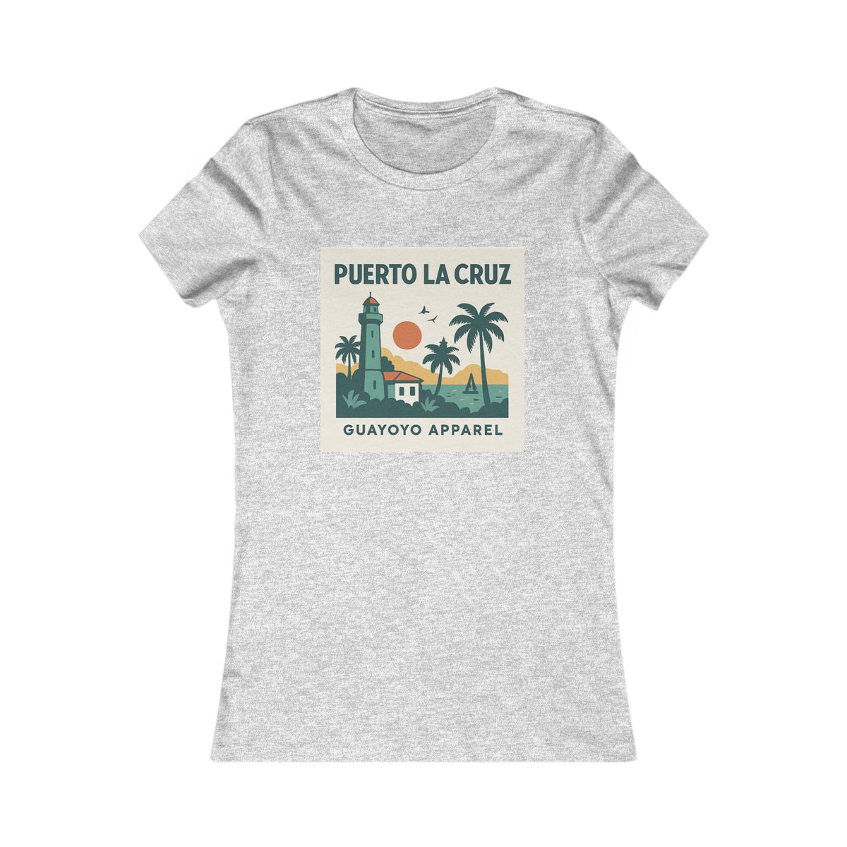Puerto La Cruz Vintage Beach Tee — Guayoyo Apparel Women's Graphic T-Shirt