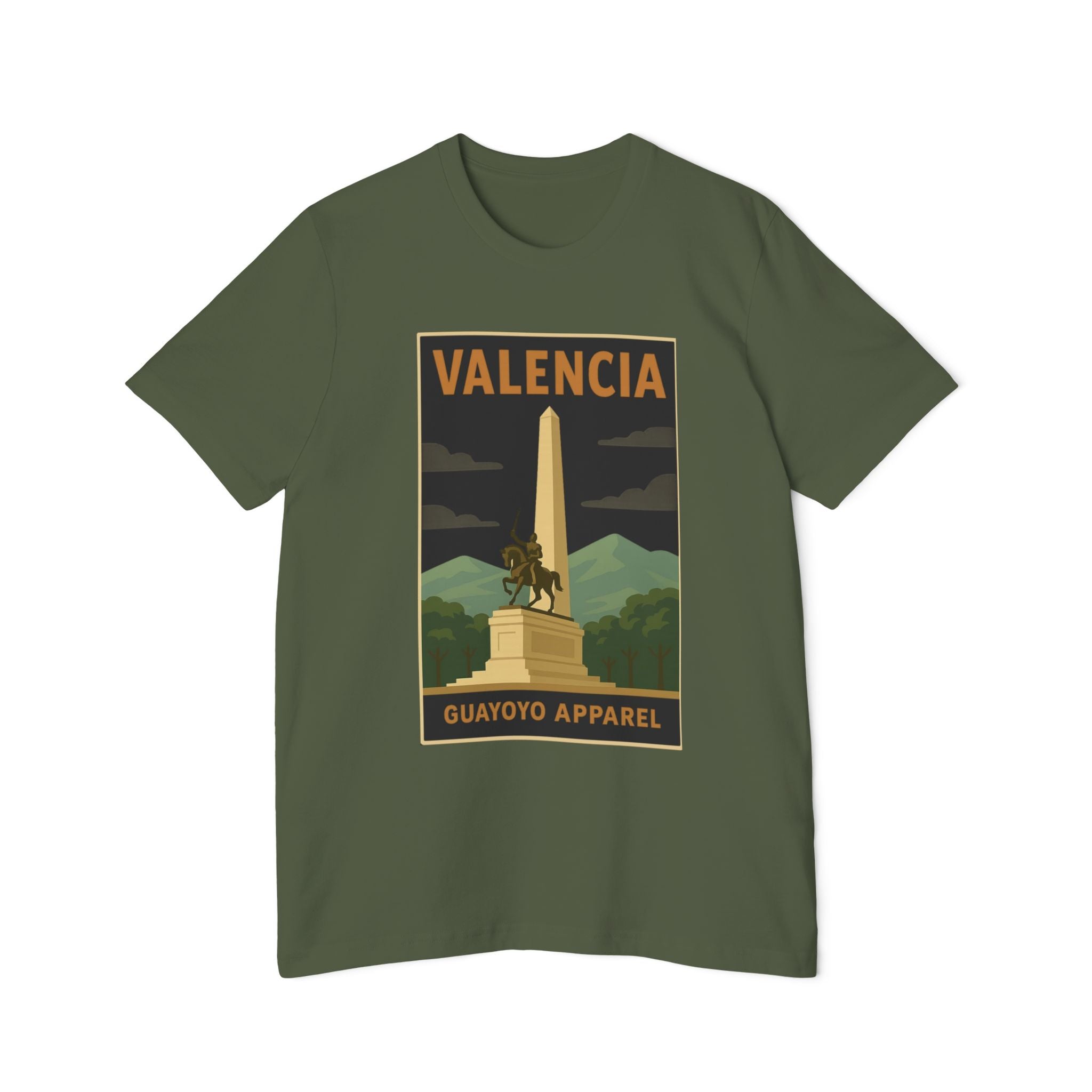 Valencia Monument Vintage Poster T-Shirt