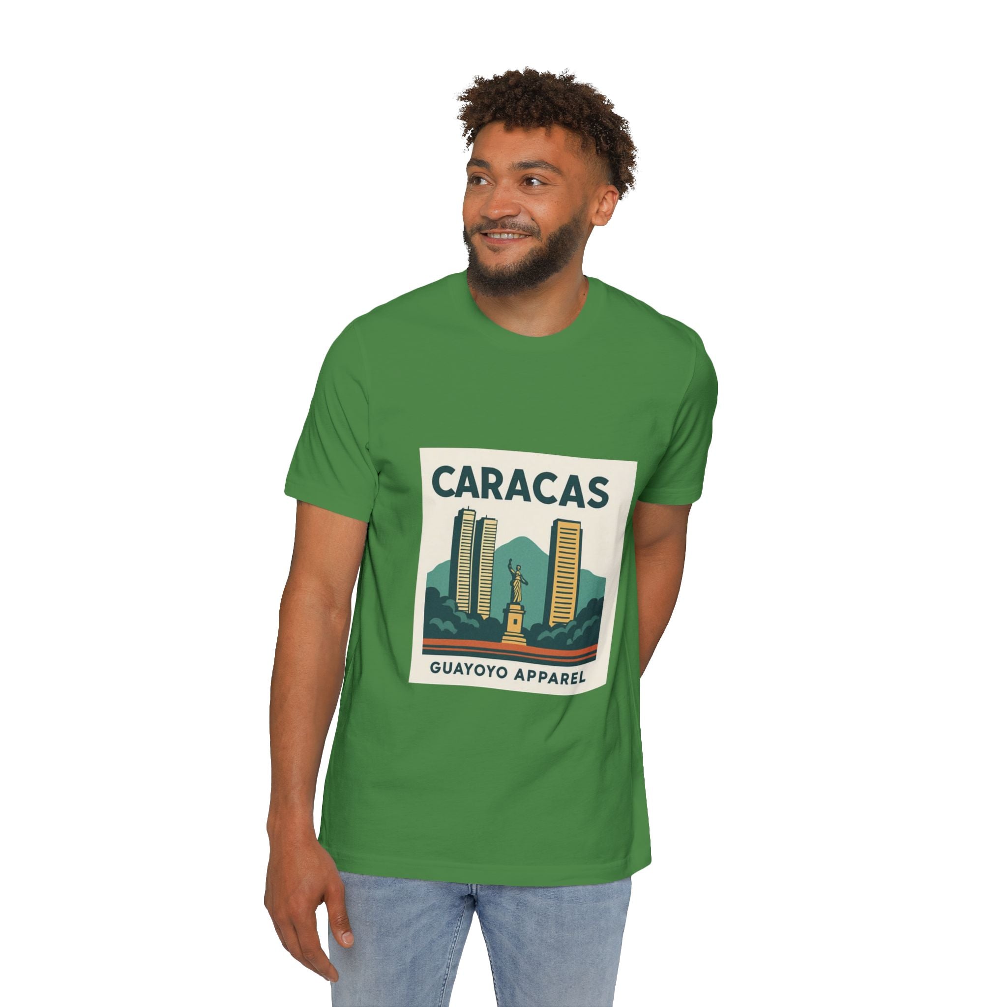Caracas Retro Skyline T-Shirt — Vintage Cityscape Tee