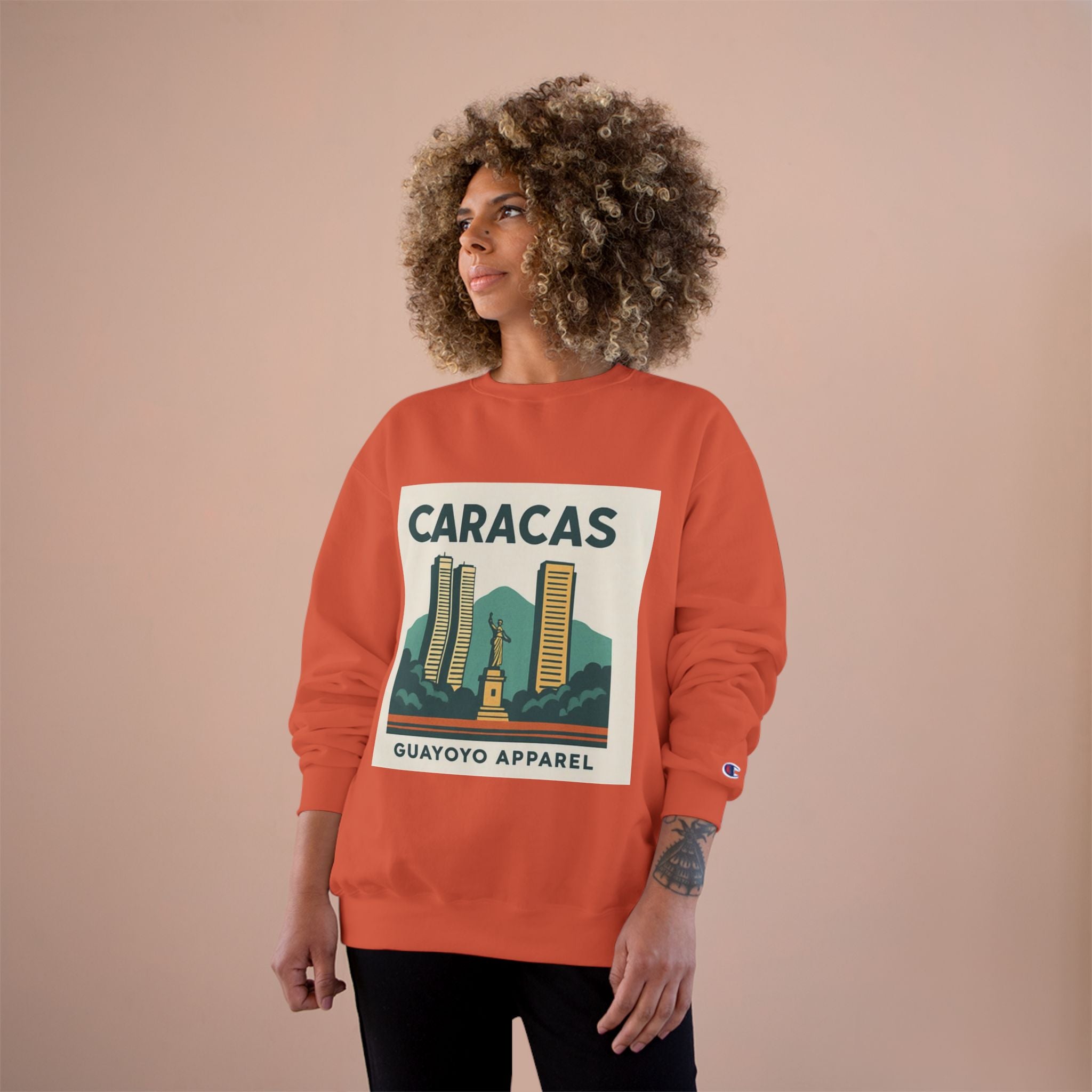 Caracas Vintage Sweatshirt — Guayoyo Apparel Cityscape