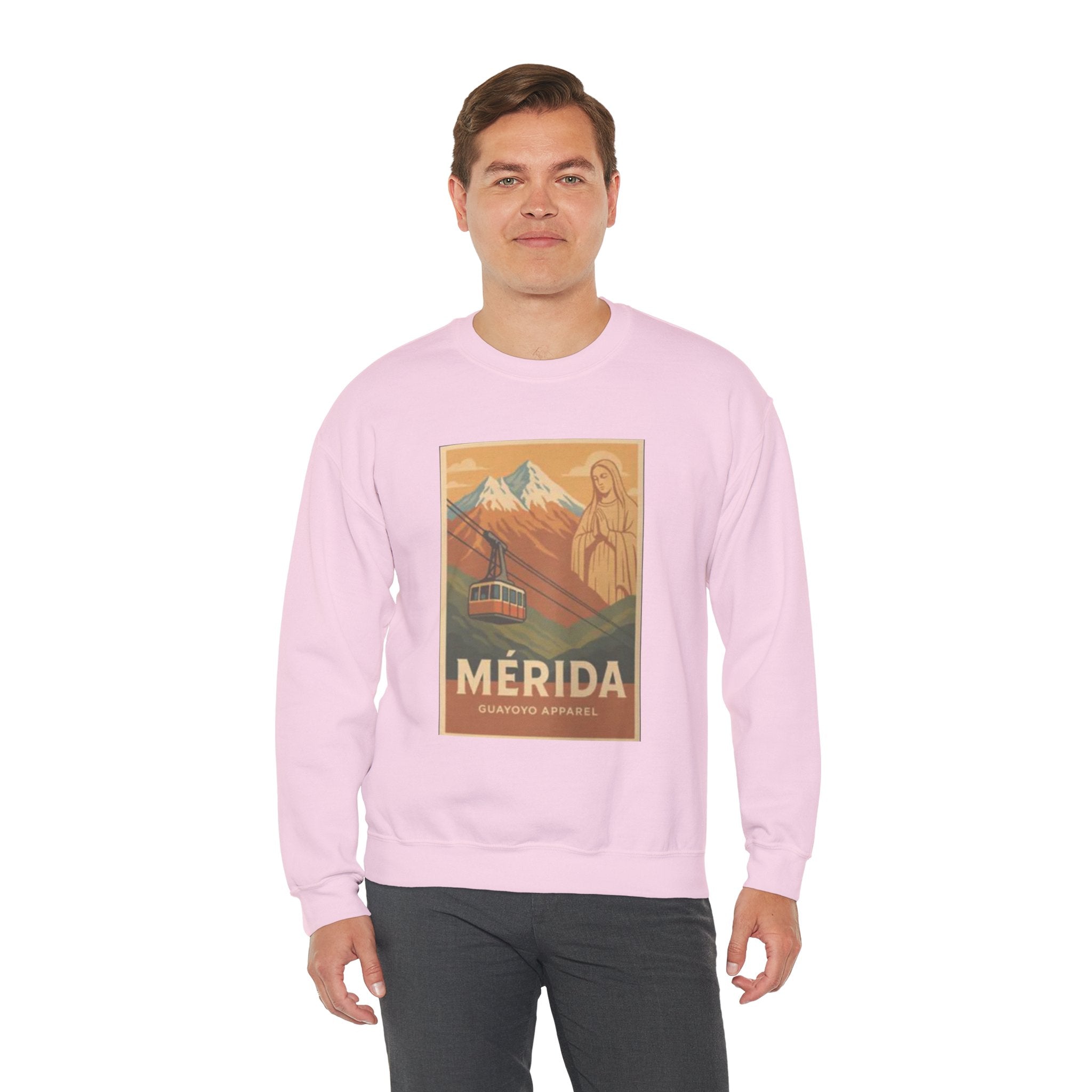 Mérida Cable Car Vintage Poster Sweatshirt