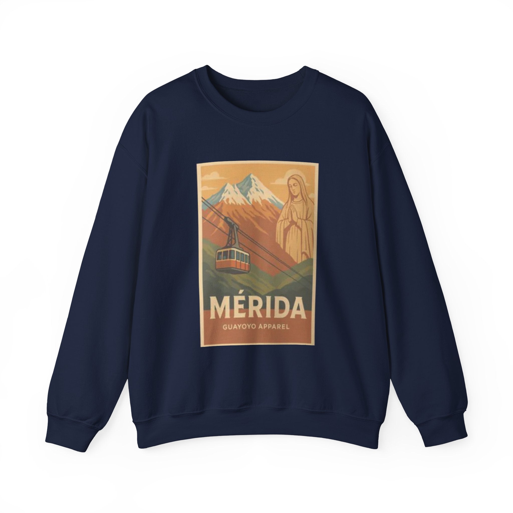 Mérida Cable Car Vintage Poster Sweatshirt