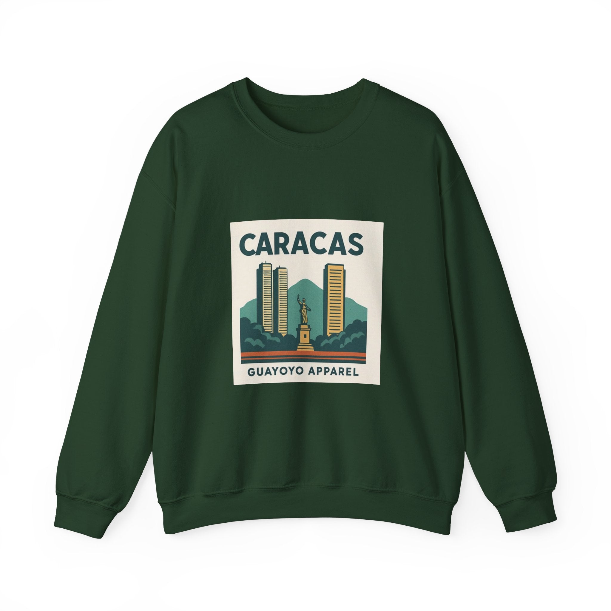 Caracas Vintage Skyline Sweatshirt — Guayoyo Apparel Crewneck