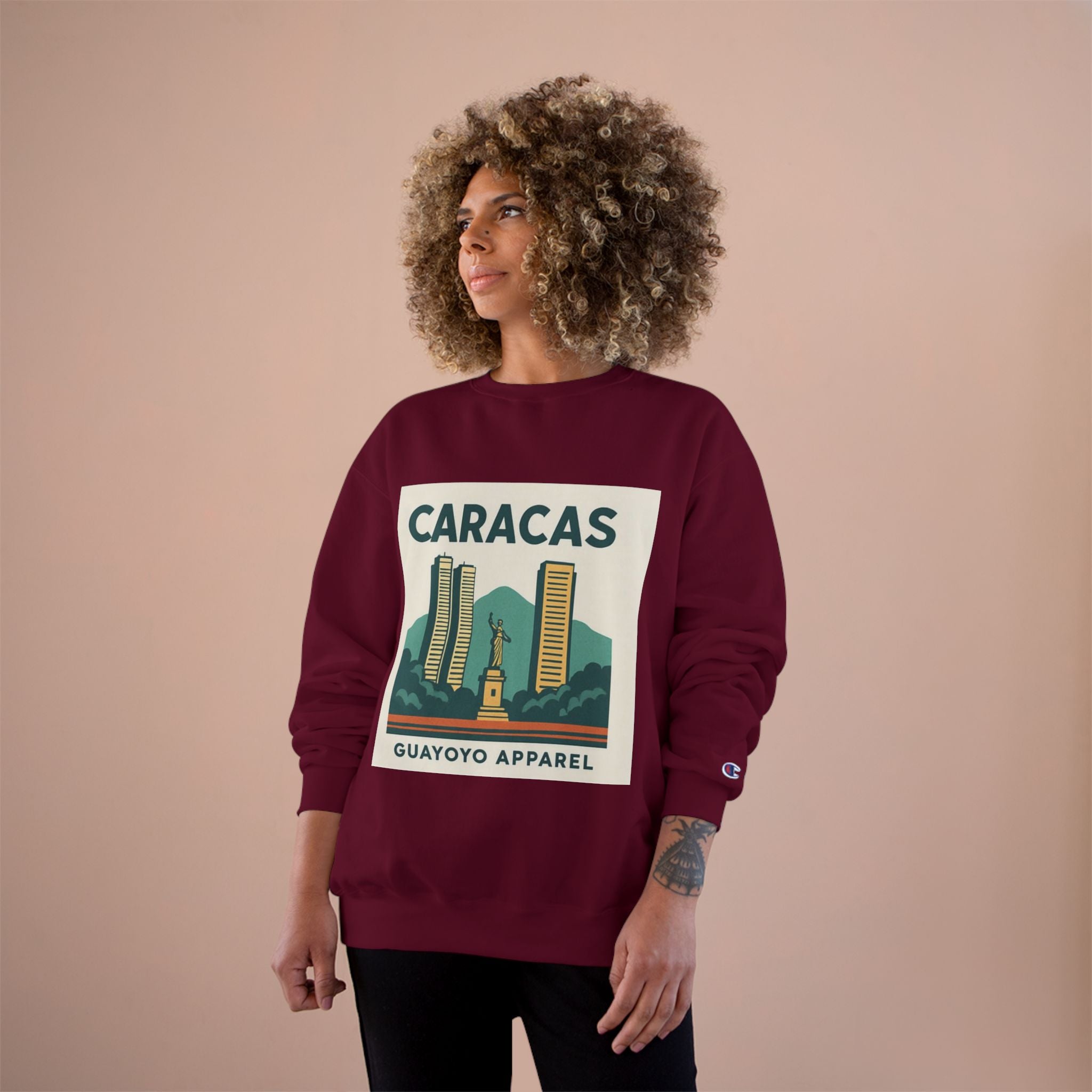 Caracas Vintage Sweatshirt — Guayoyo Apparel Cityscape