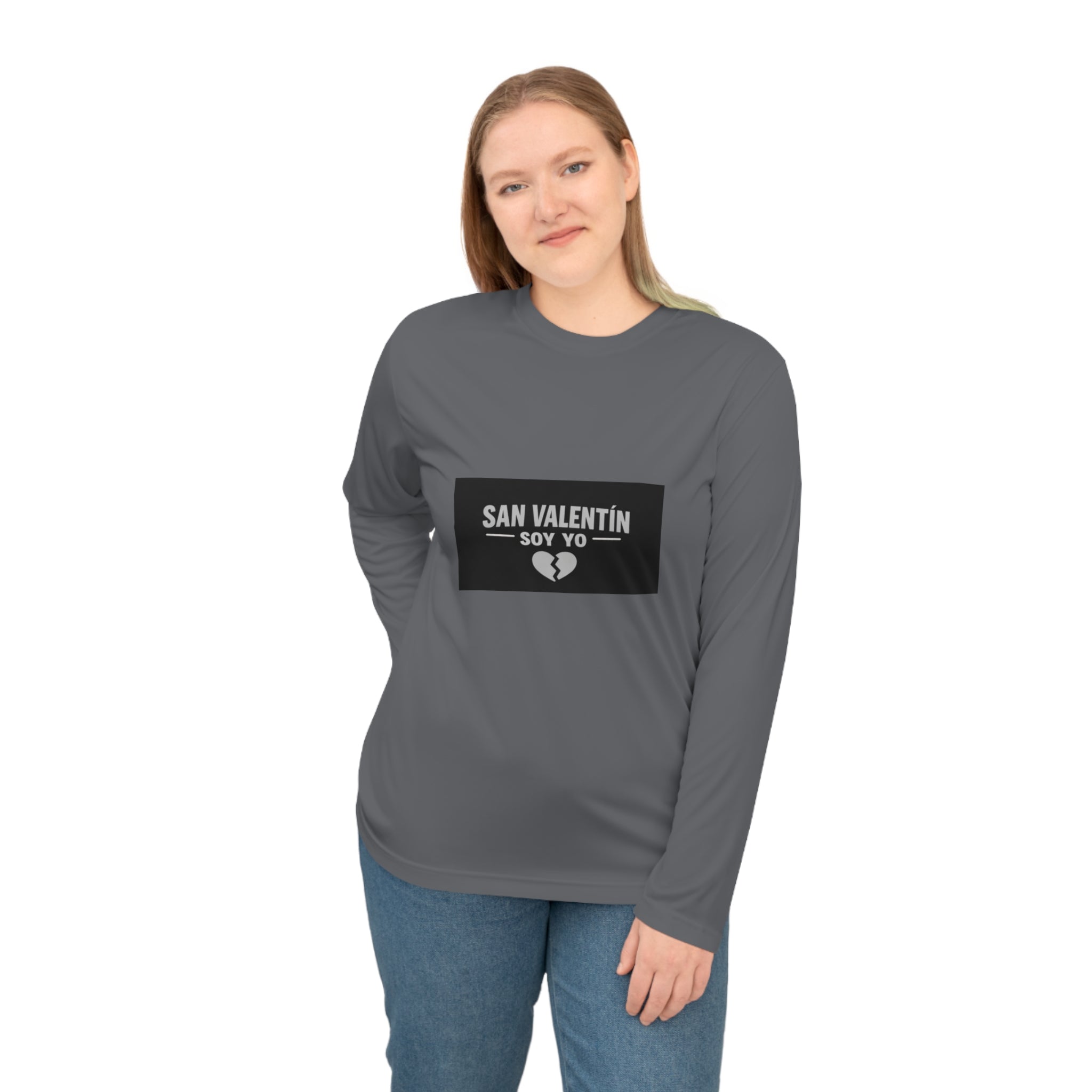 San Valentín Soy Yo Long Sleeve Shirt — Valentine's Day Funny Graphic Tee