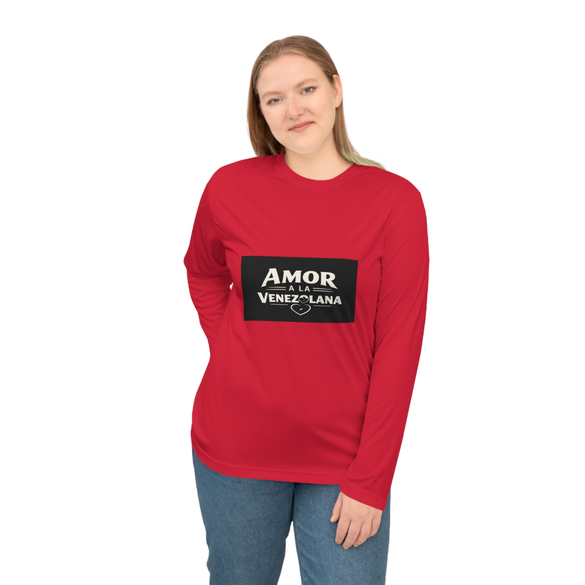 Amor a la Venezolana Performance Long Sleeve Shirt