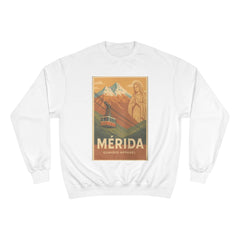 Mérida Retro Travel Sweatshirt — Vintage Mountain Cable Car Graphic