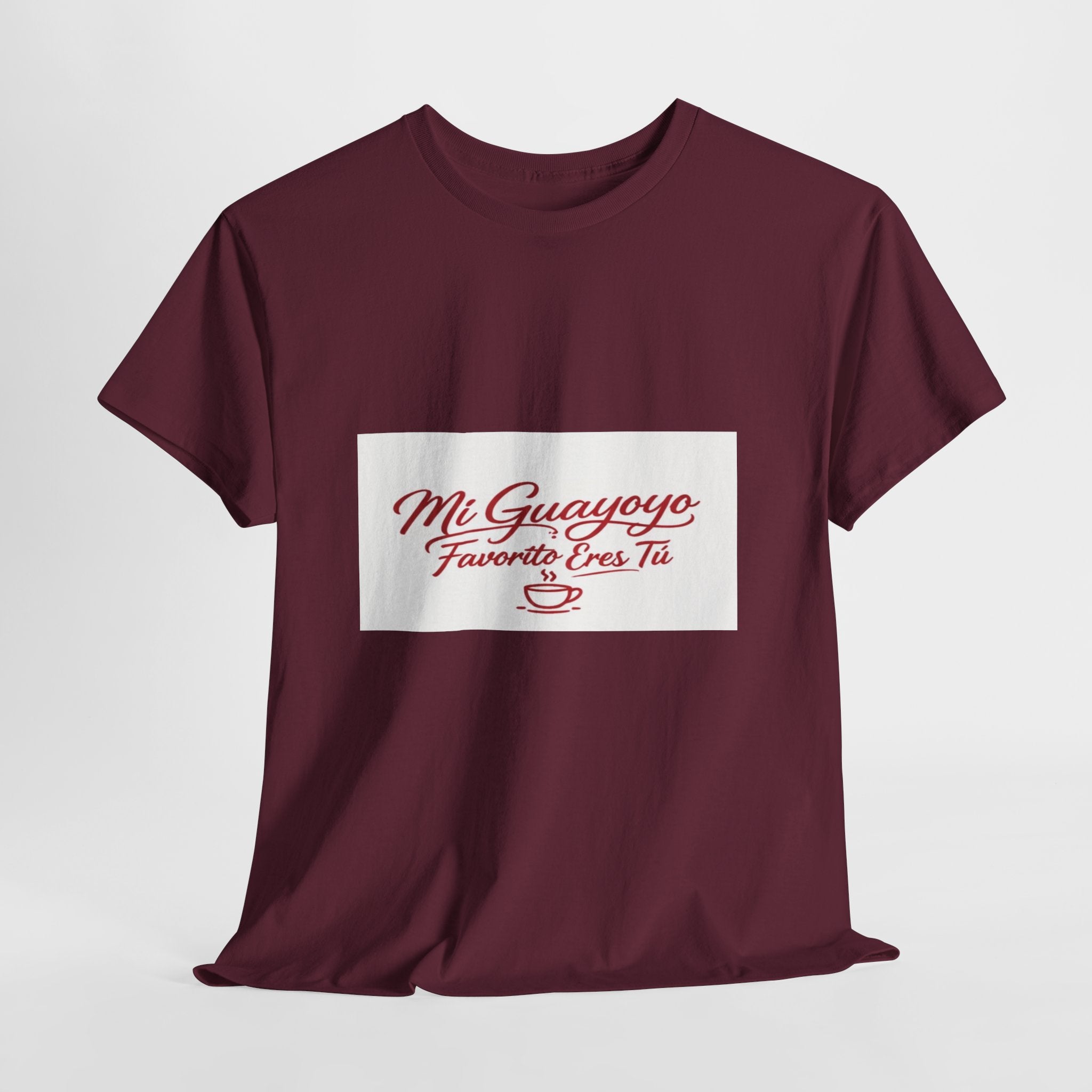 Mi Guayoyo Tee - "Mi Guayoyo, Tu Favorito Eres Tú" Coffee Lover Shirt