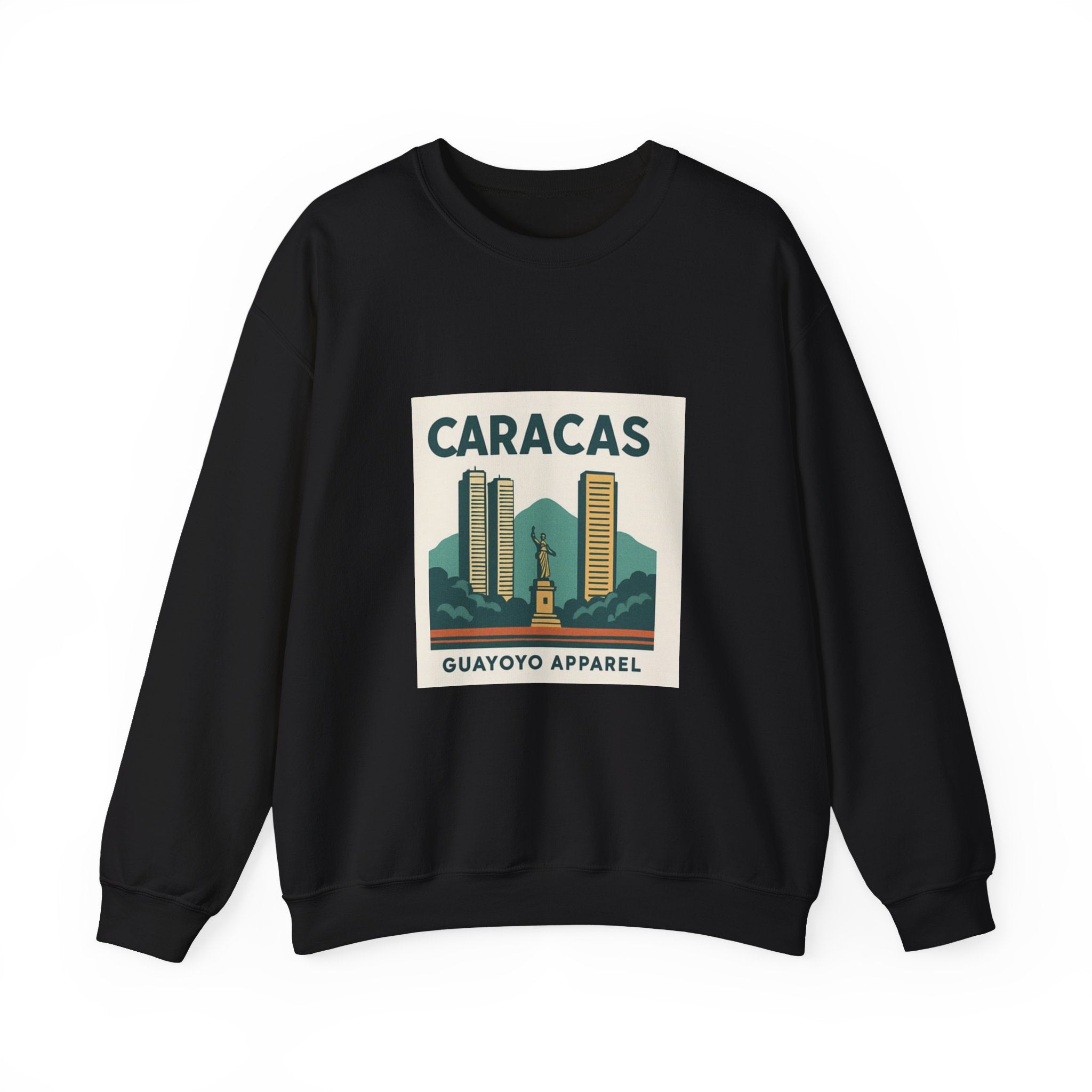 Caracas Vintage Skyline Sweatshirt — Guayoyo Apparel Crewneck