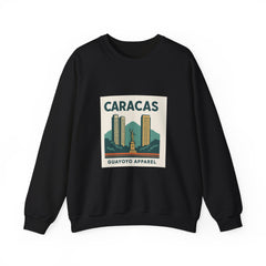 Caracas Vintage Skyline Sweatshirt — Guayoyo Apparel Crewneck