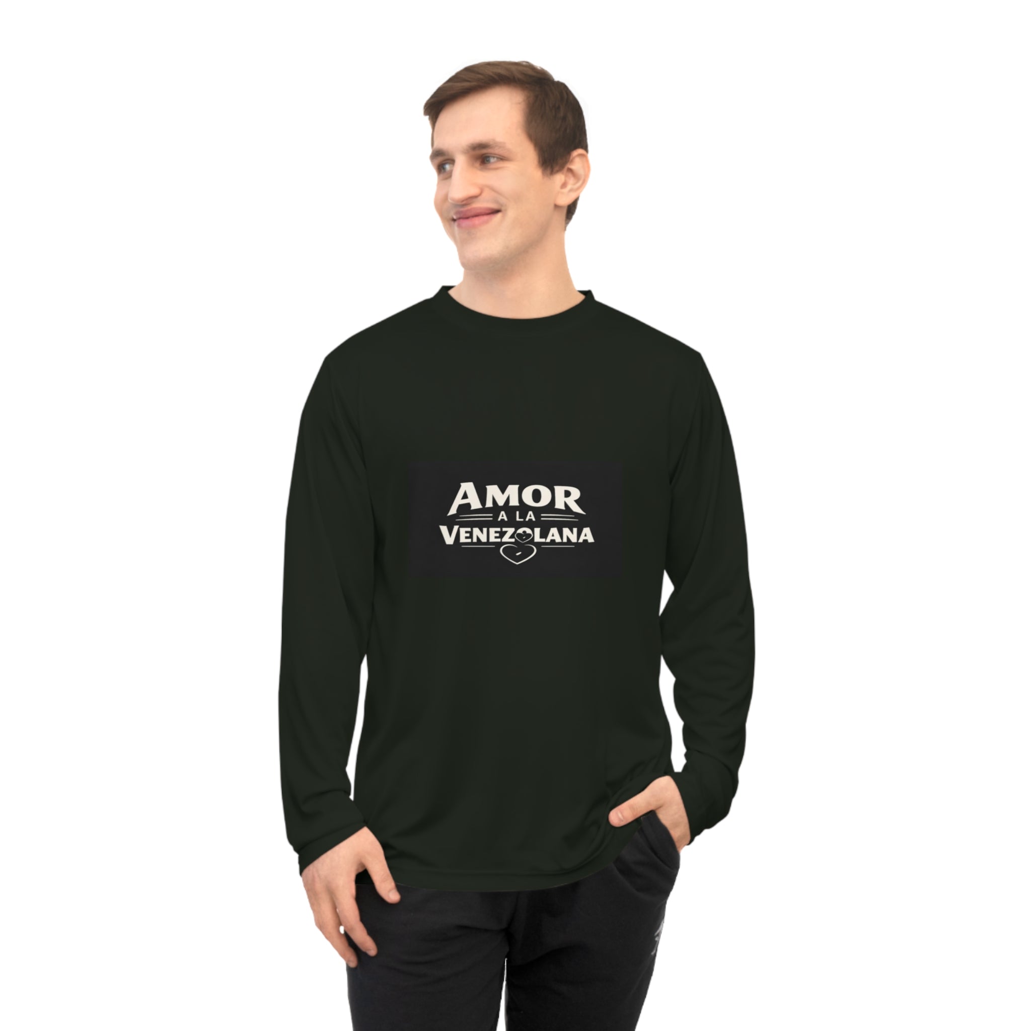 Amor a la Venezolana Performance Long Sleeve Shirt