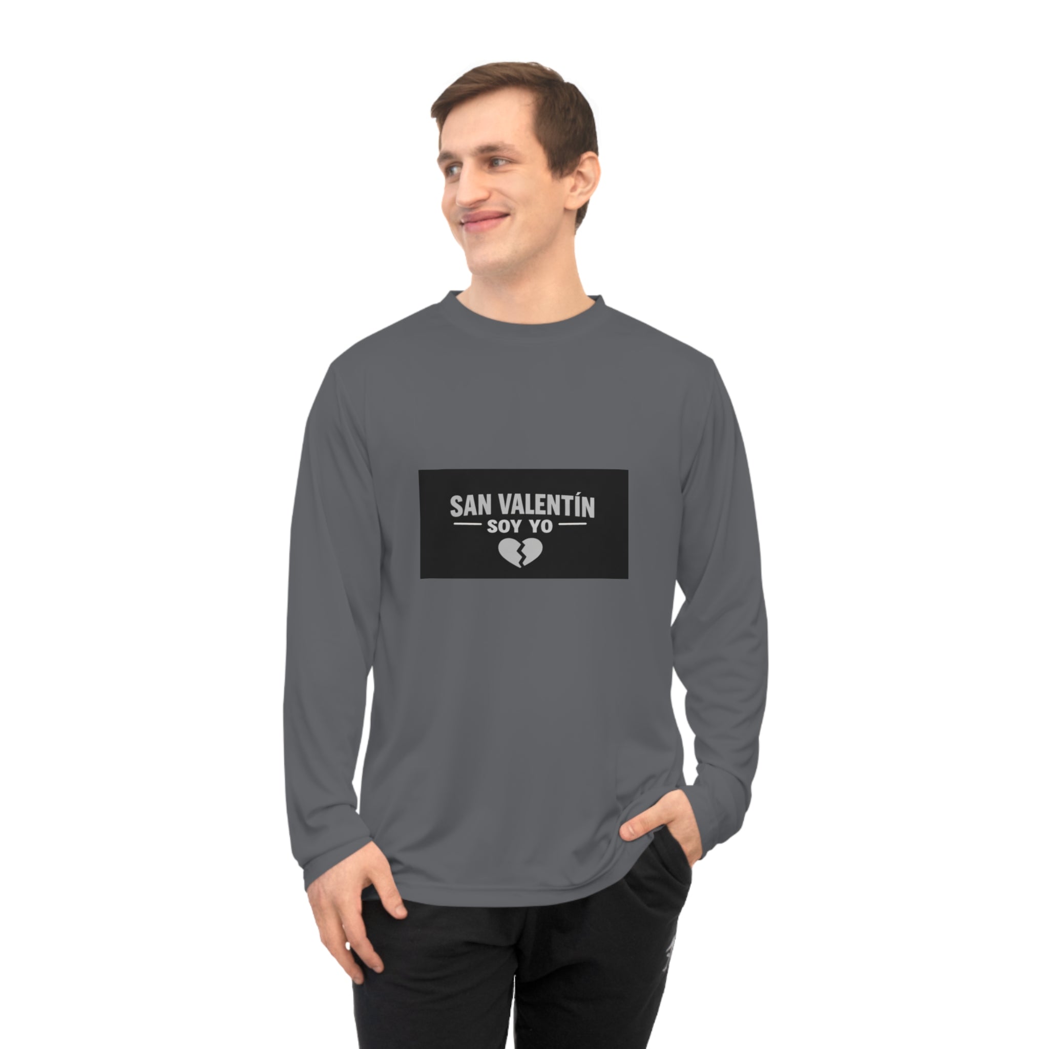 San Valentín Soy Yo Long Sleeve Shirt — Valentine's Day Funny Graphic Tee