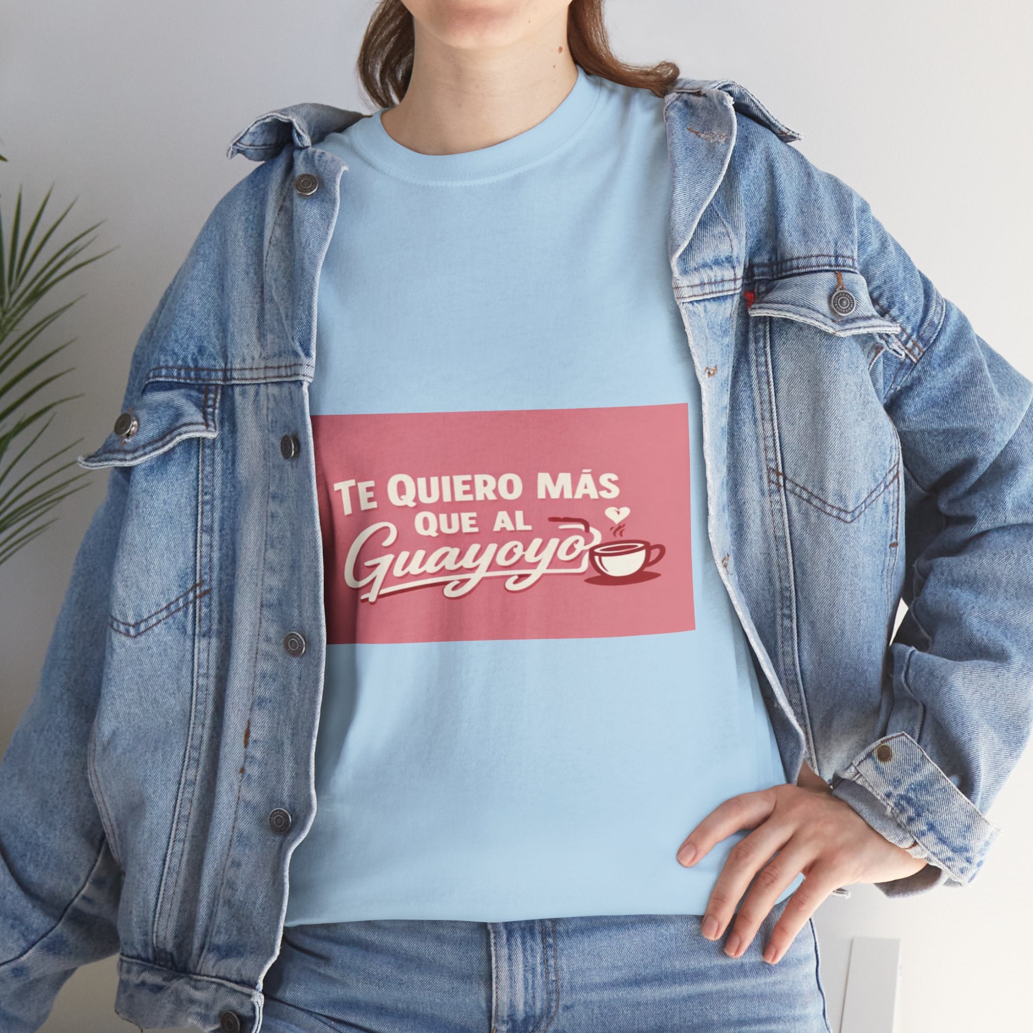 Te Quiero Más Que Al Guayoyo T-Shirt — Spanish Coffee Lover Tee