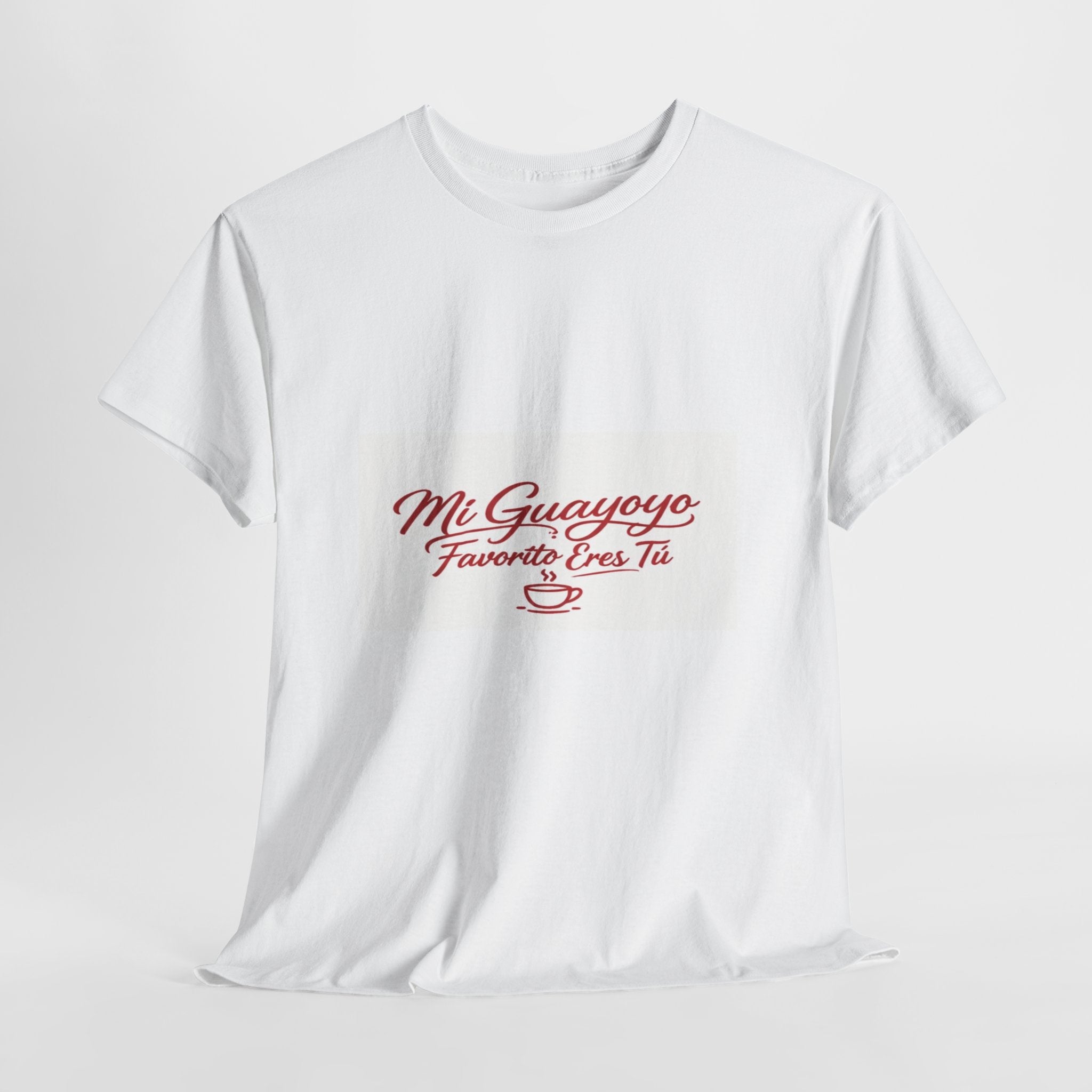 Mi Guayoyo Tee - "Mi Guayoyo, Tu Favorito Eres Tú" Coffee Lover Shirt