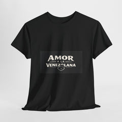Amor a la Venezolana T-Shirt — Venezuelan Pride Graphic Tee