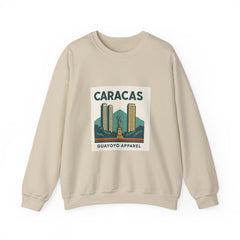 Caracas Vintage Skyline Sweatshirt — Guayoyo Apparel Crewneck