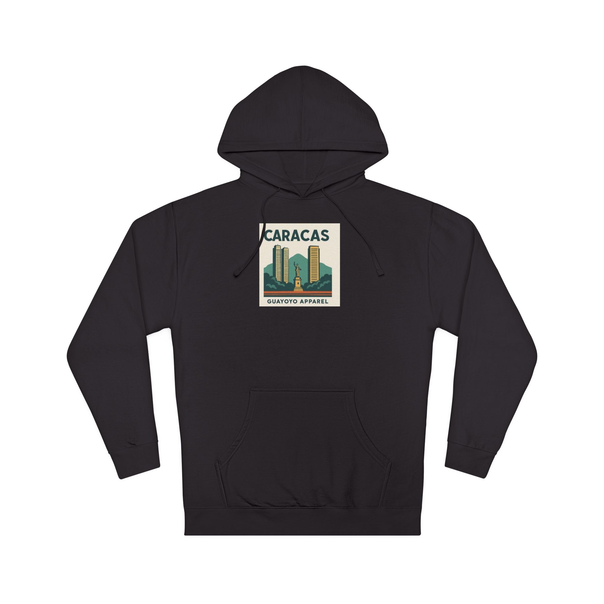 Caracas Skyline Hoodie – Retro Cityscape Pullover