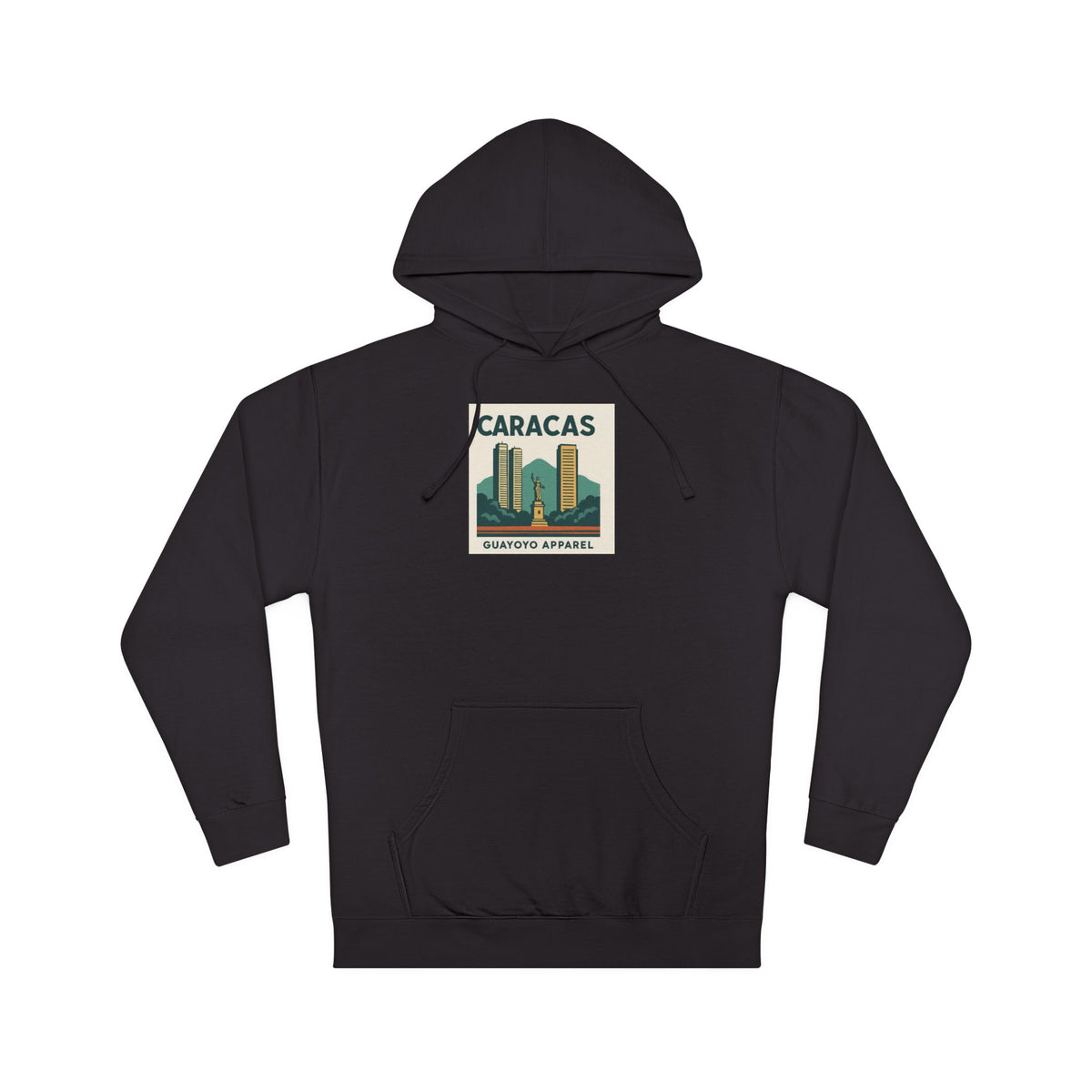 Caracas Skyline Hoodie – Retro Cityscape Pullover