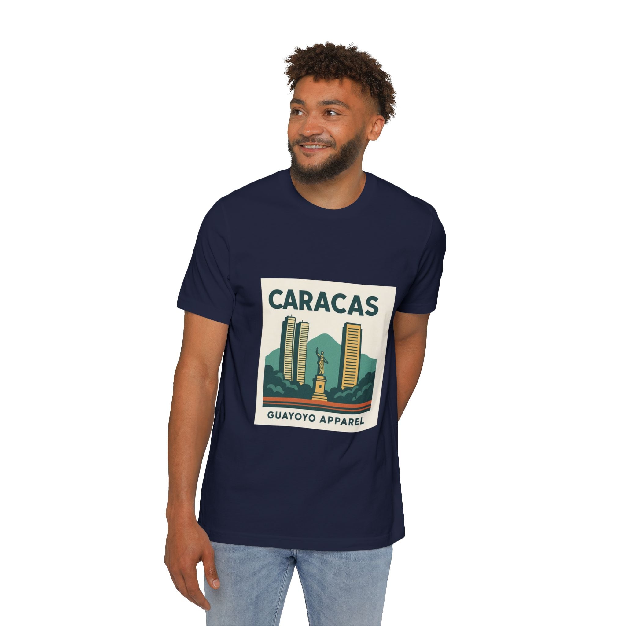 Caracas Retro Skyline T-Shirt — Vintage Cityscape Tee