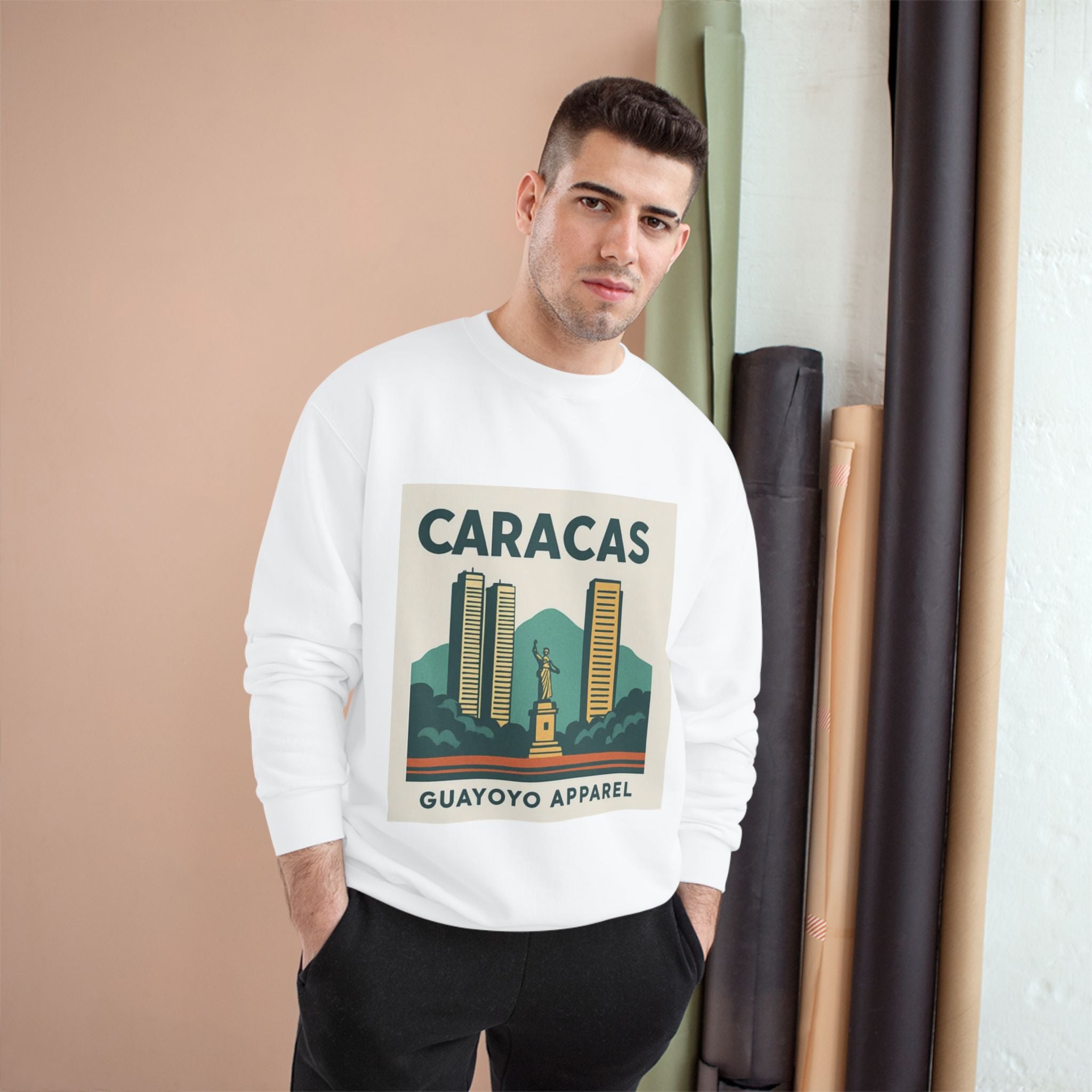 Caracas Vintage Sweatshirt — Guayoyo Apparel Cityscape