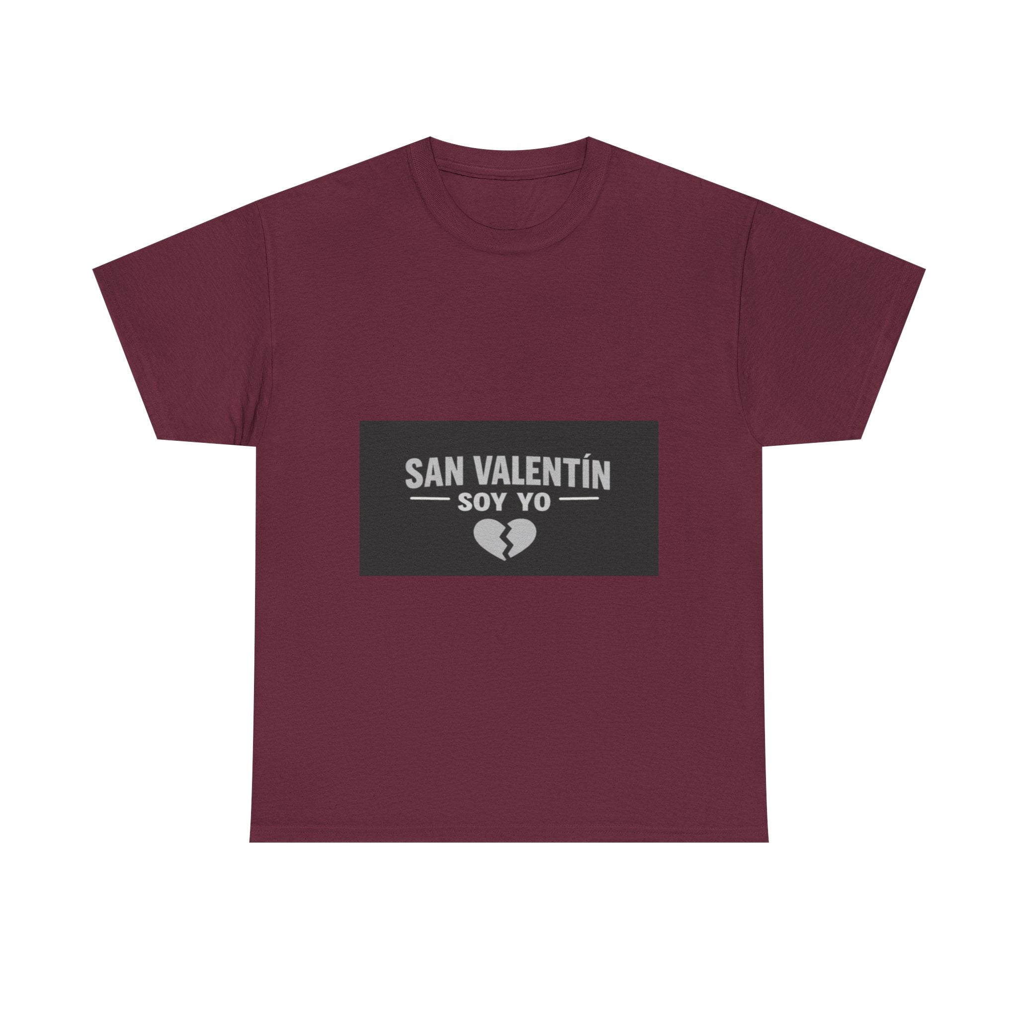Valentine Soy Yo T-Shirt — "San Valentín Soy Yo" Broken Heart Tee