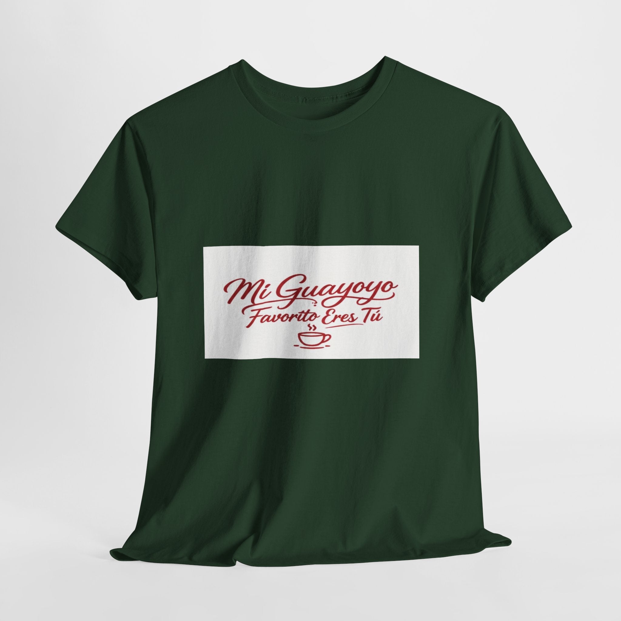 Mi Guayoyo Tee - "Mi Guayoyo, Tu Favorito Eres Tú" Coffee Lover Shirt