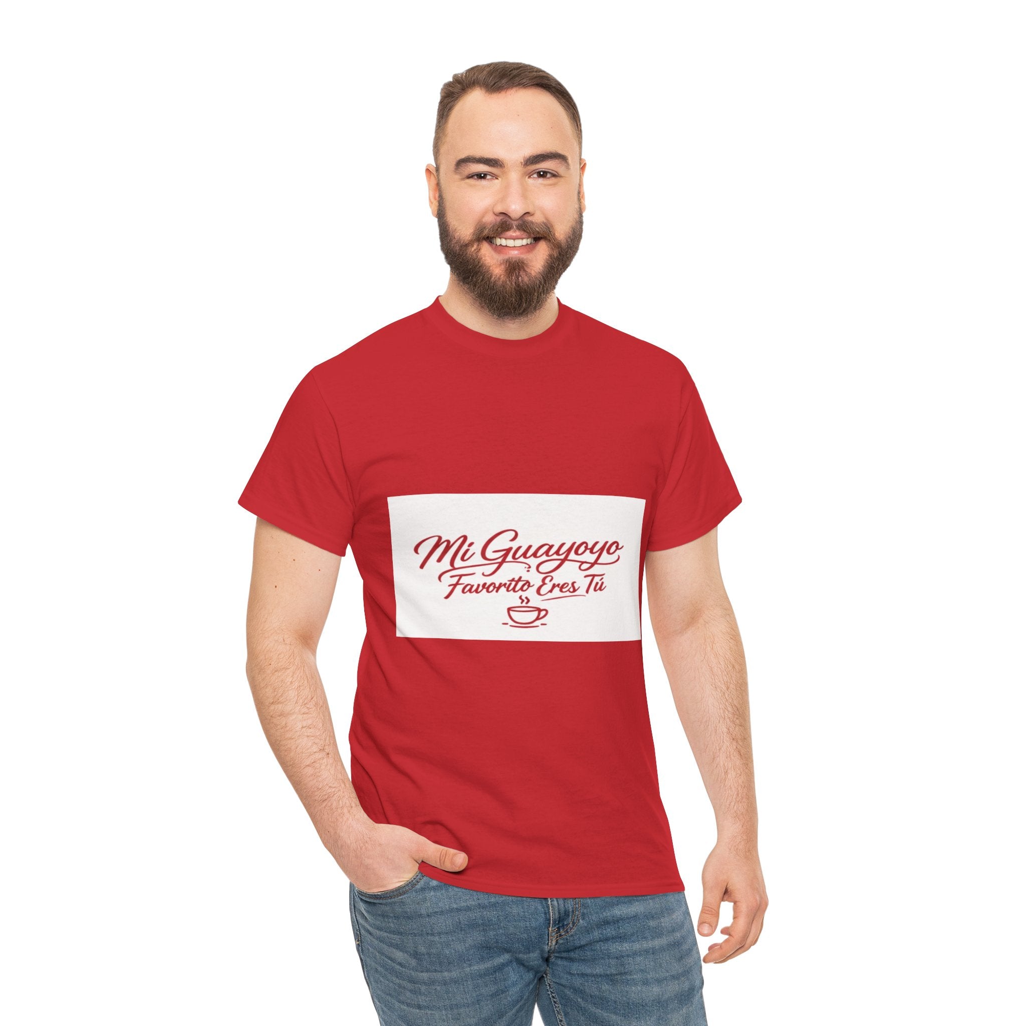Mi Guayoyo Tee - "Mi Guayoyo, Tu Favorito Eres Tú" Coffee Lover Shirt
