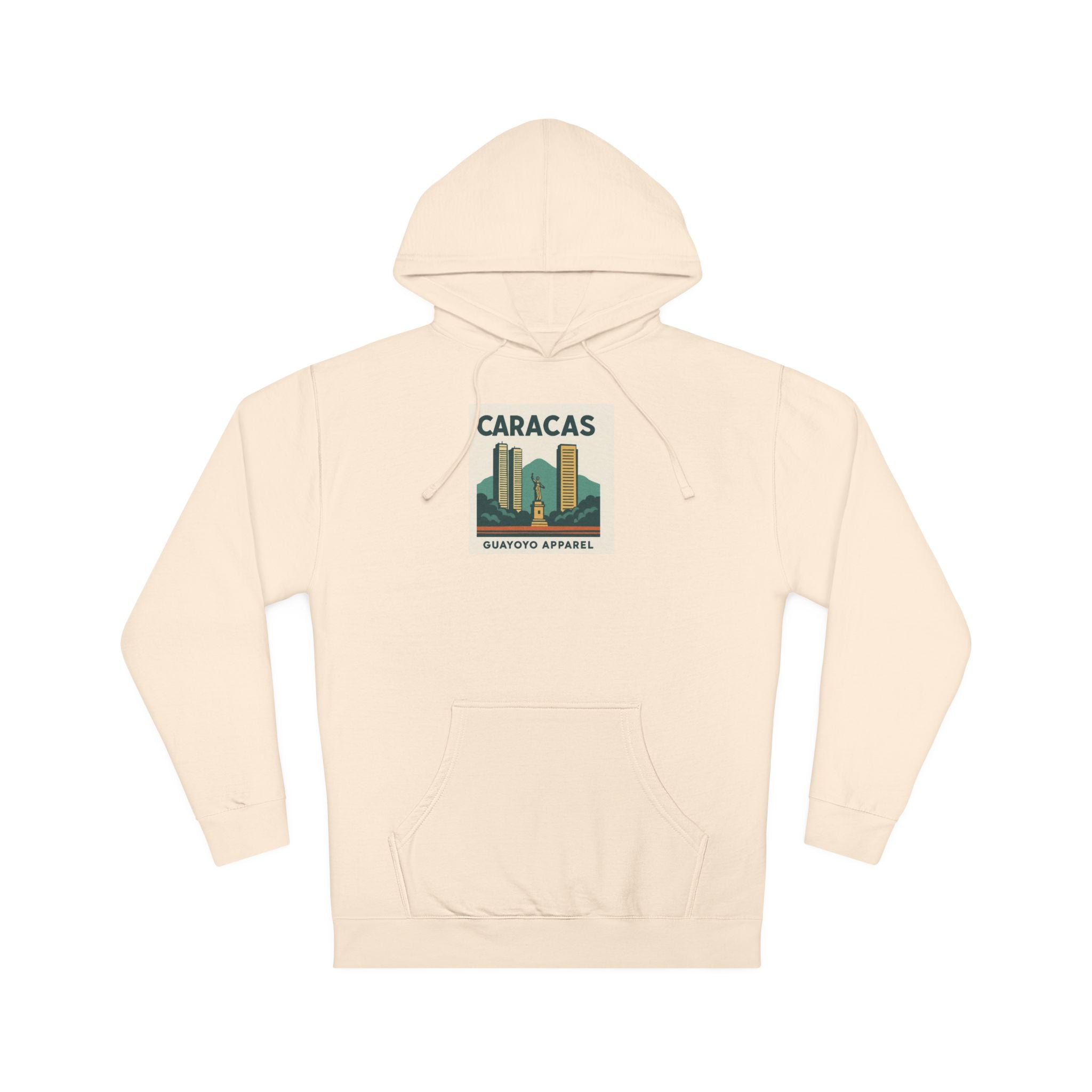 Caracas Skyline Hoodie – Retro Cityscape Pullover