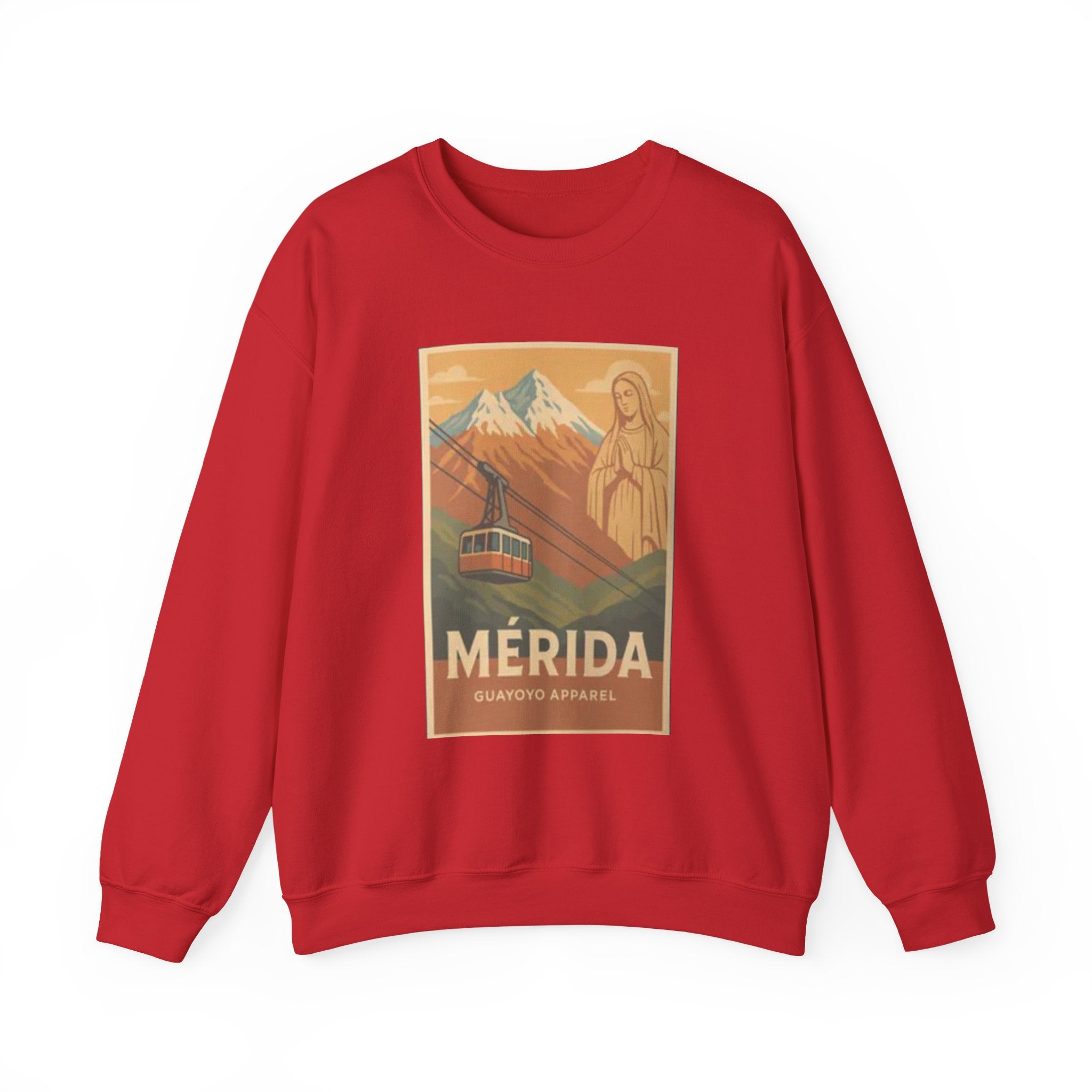 Mérida Cable Car Vintage Poster Sweatshirt