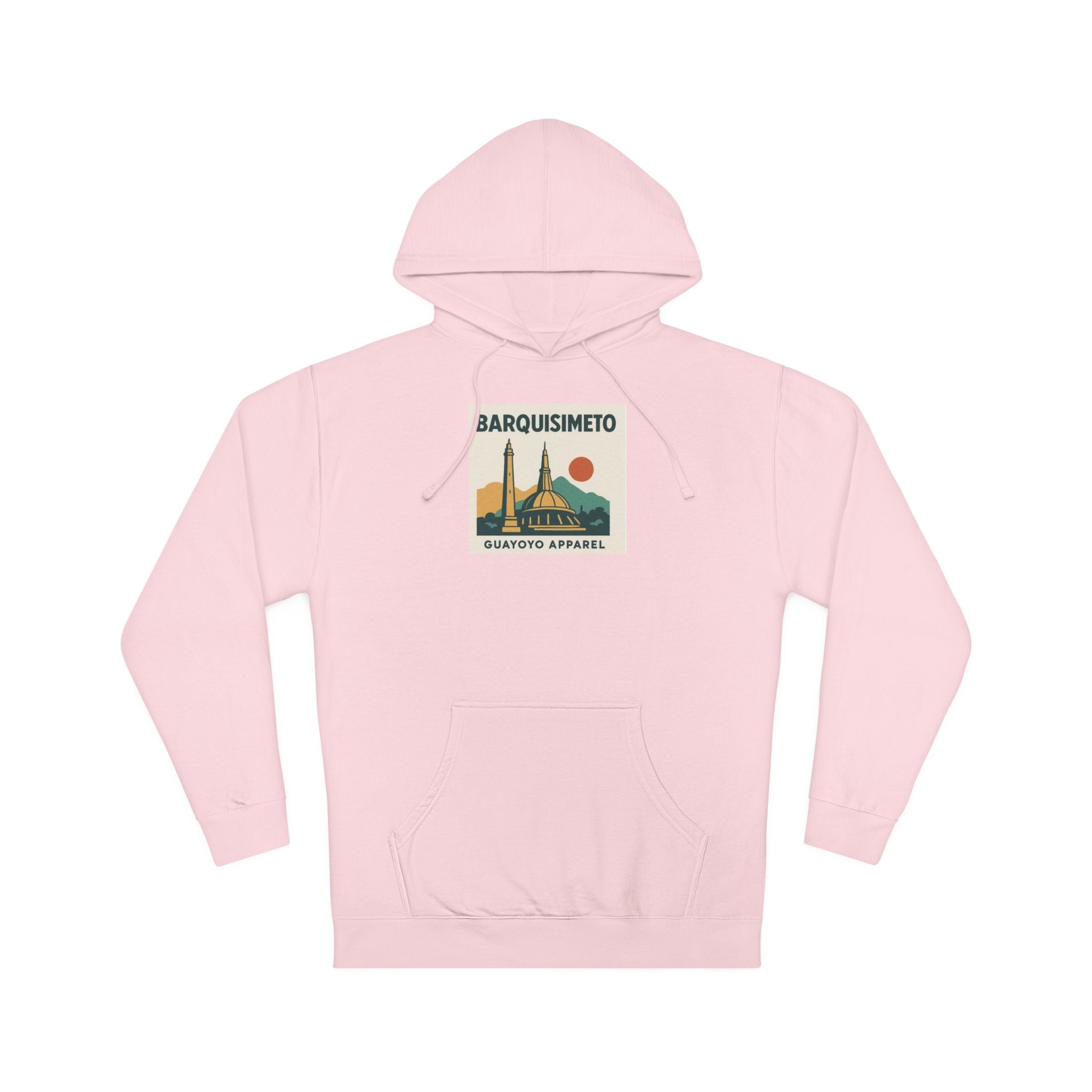 Barquisimeto Retro Skyline Hoodie — Venezuela Travel Vintage Graphic Hooded Sweatshirt