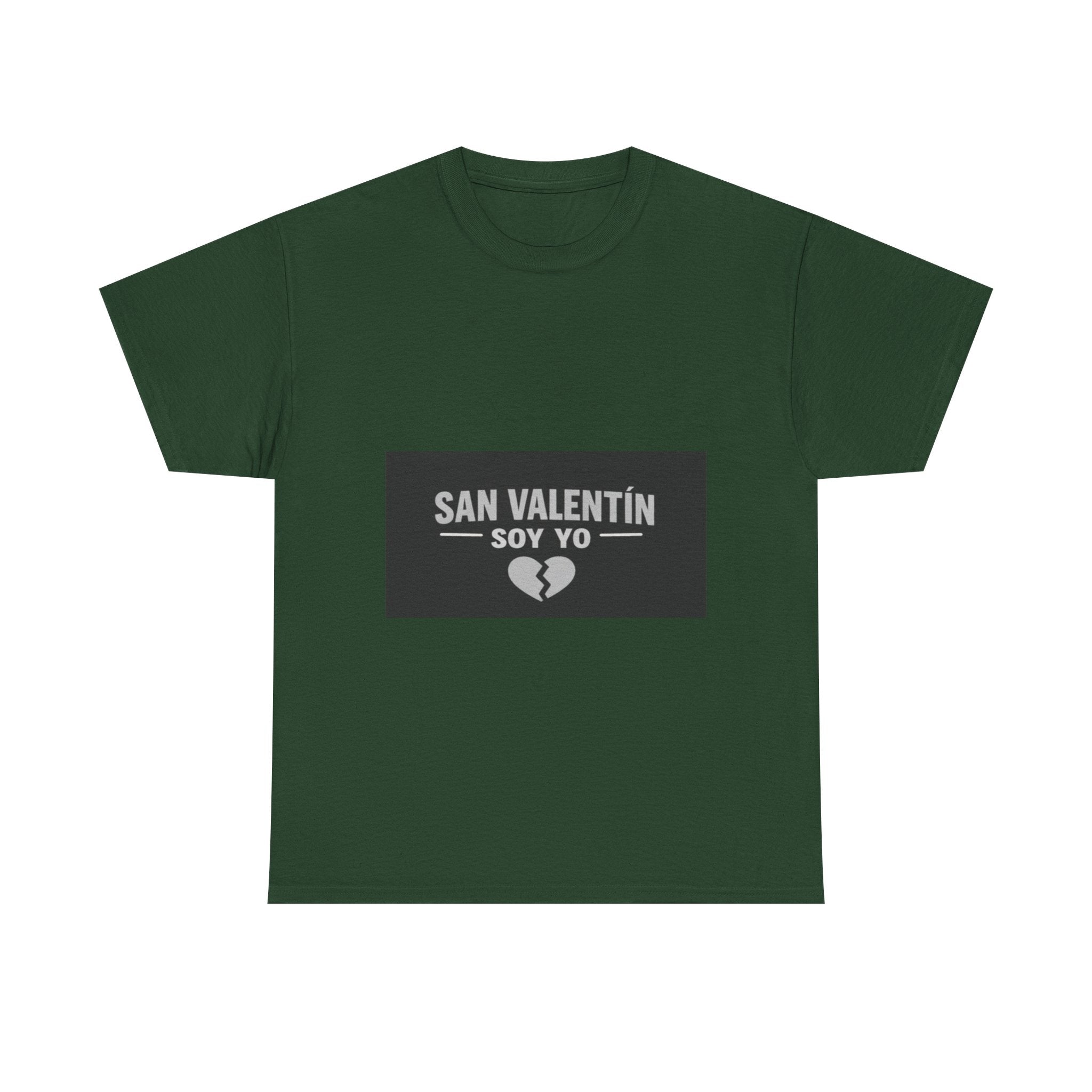Valentine Soy Yo T-Shirt — "San Valentín Soy Yo" Broken Heart Tee