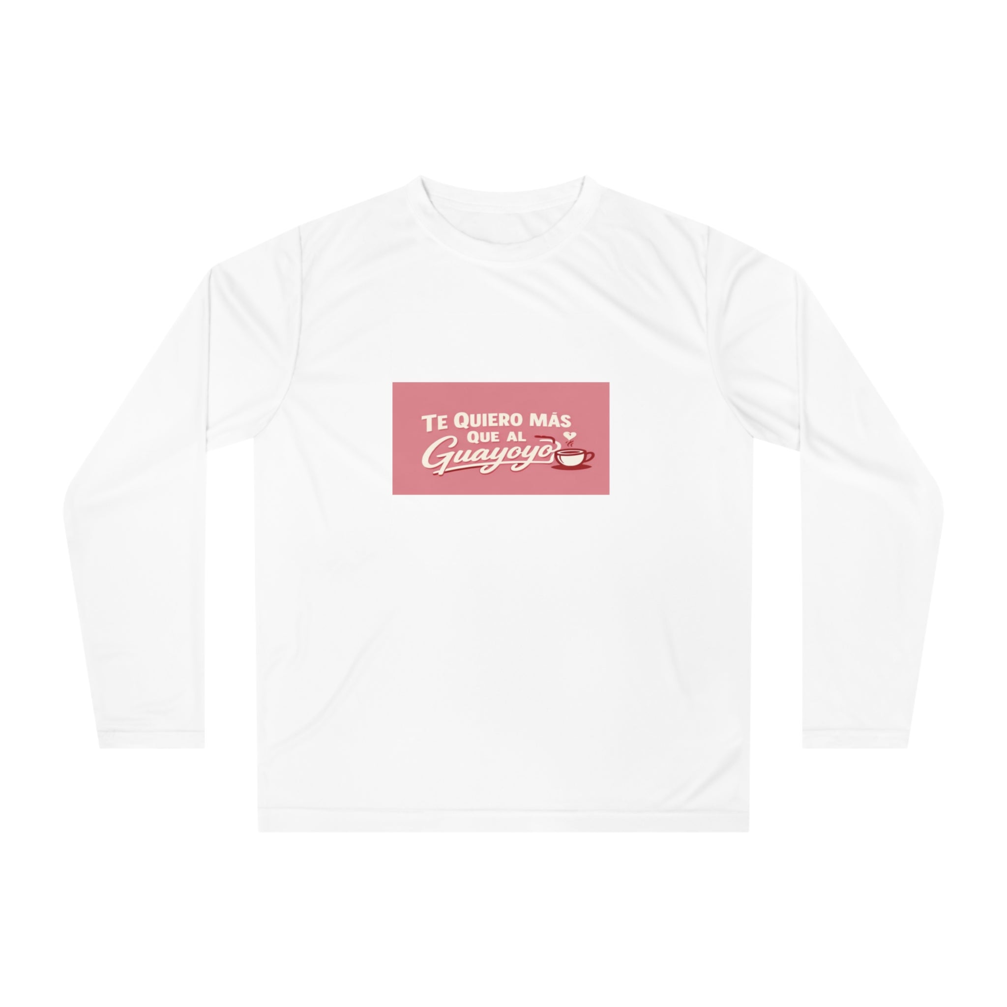 Long Sleeve Shirt — "Te Quiero Más Que al Guayoyo" Spanish Coffee Lover Tee