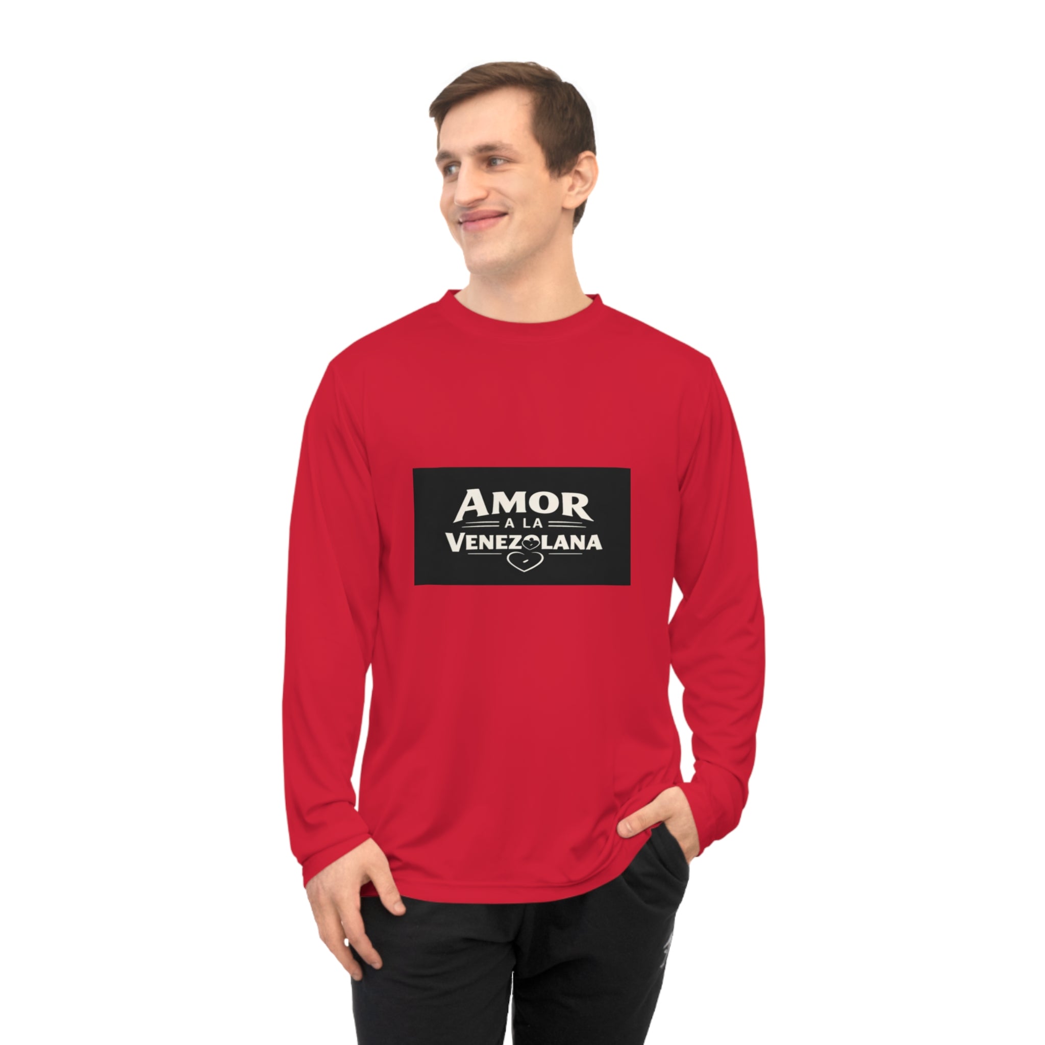 Amor a la Venezolana Performance Long Sleeve Shirt