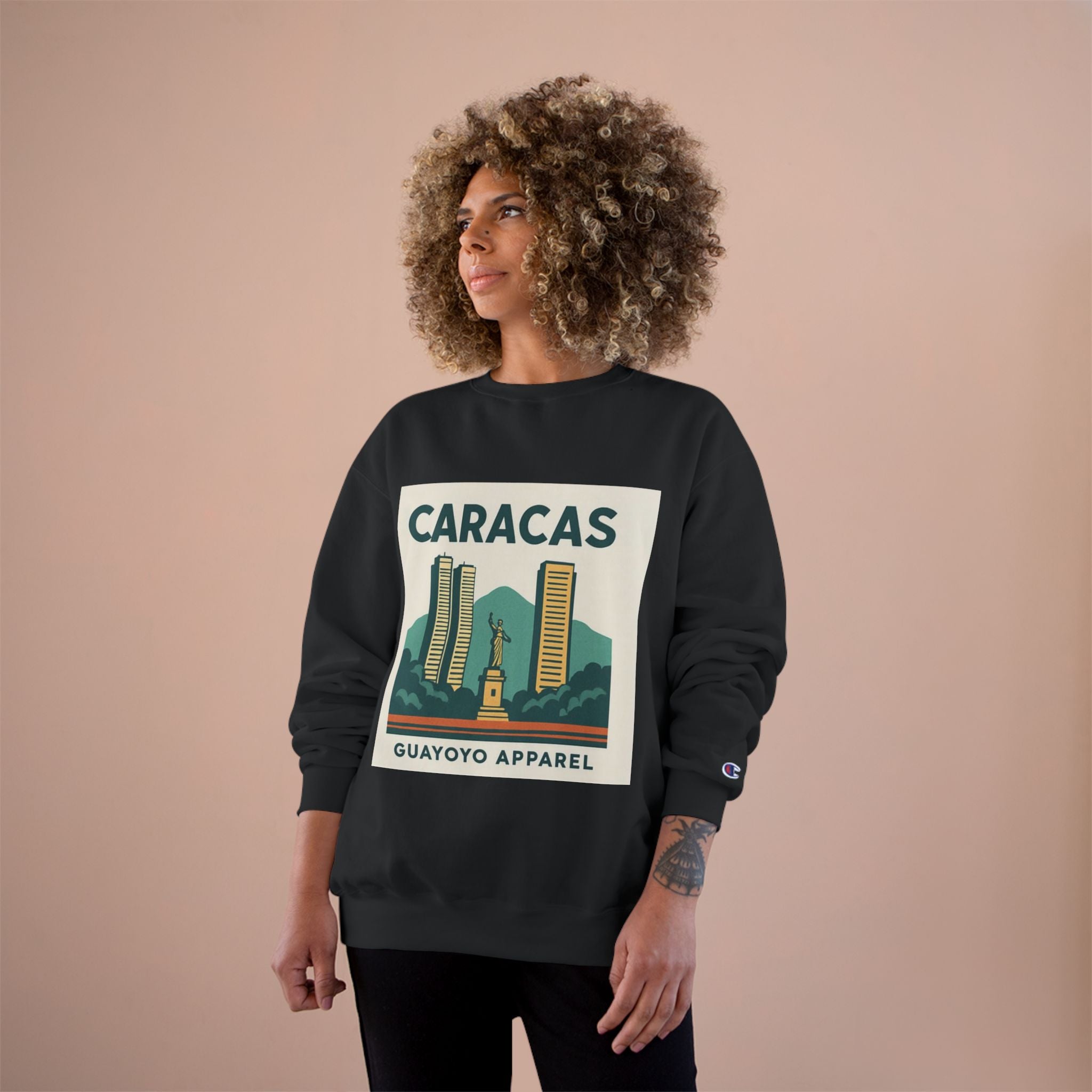 Caracas Vintage Sweatshirt — Guayoyo Apparel Cityscape