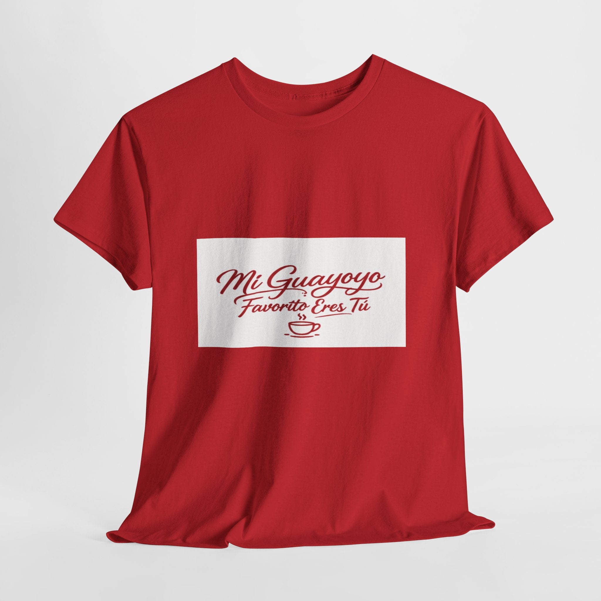 Mi Guayoyo Tee - "Mi Guayoyo, Tu Favorito Eres Tú" Coffee Lover Shirt