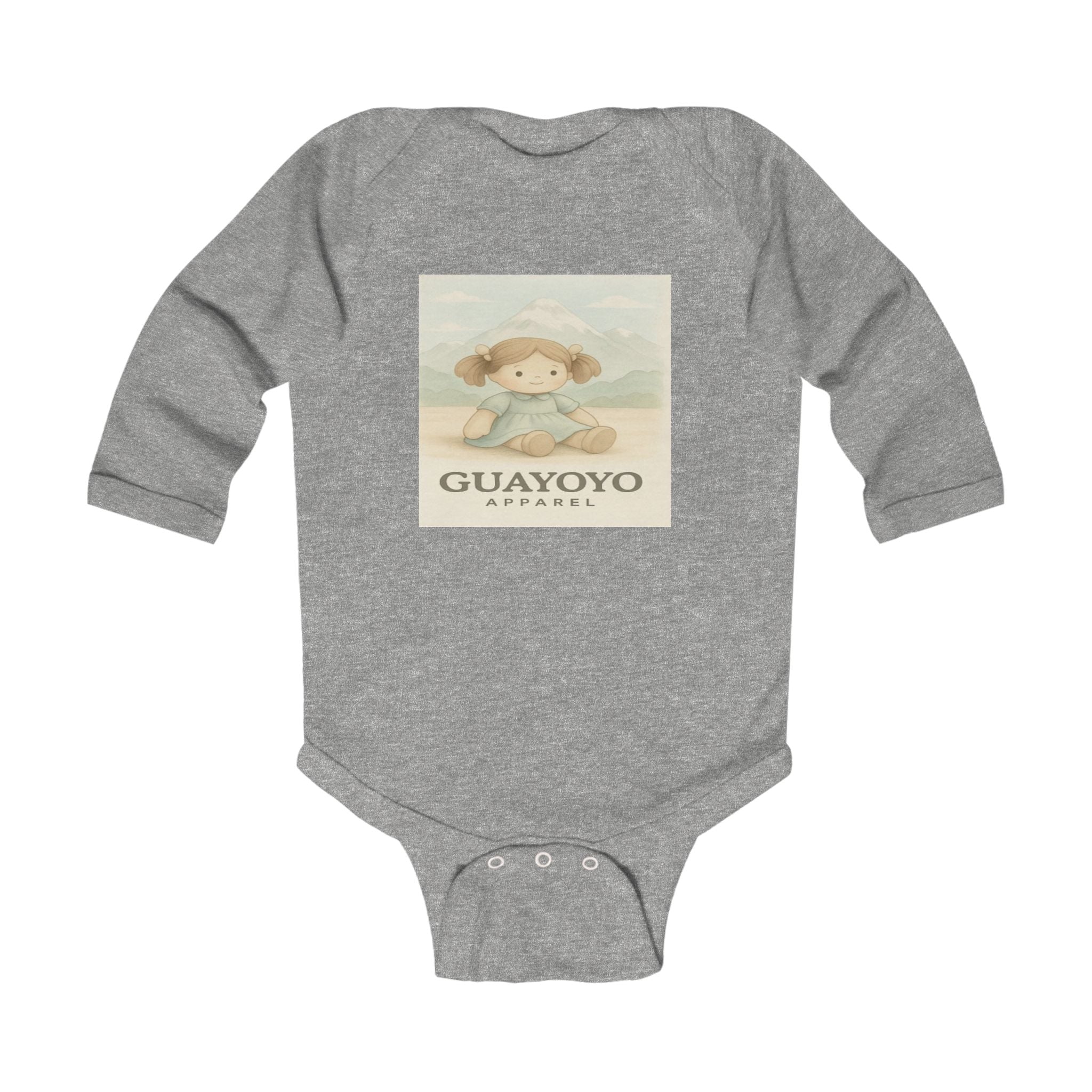 Infant Bodysuit - Cute Guayoyo Bear Graphic Baby Onesie