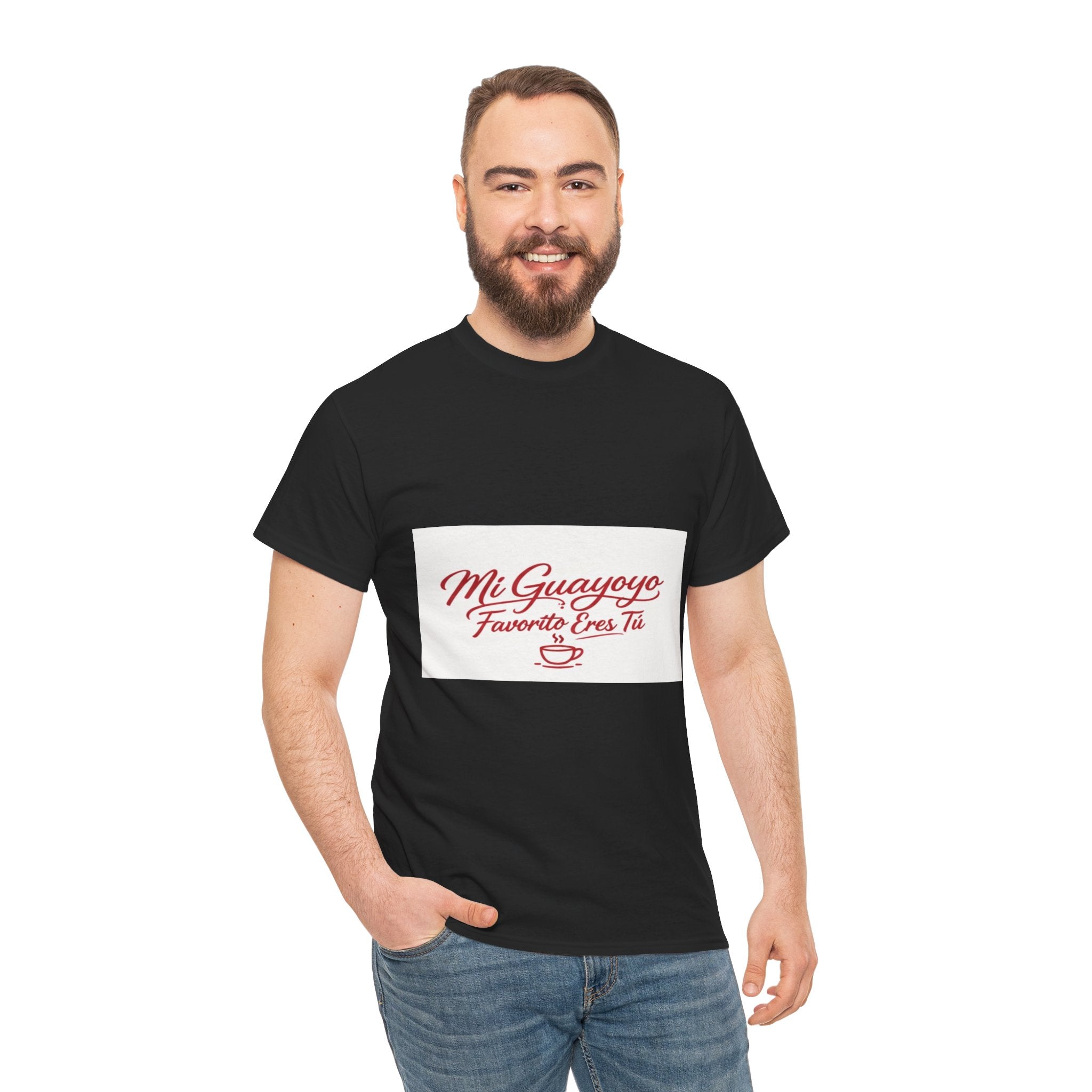 Mi Guayoyo Tee - "Mi Guayoyo, Tu Favorito Eres Tú" Coffee Lover Shirt