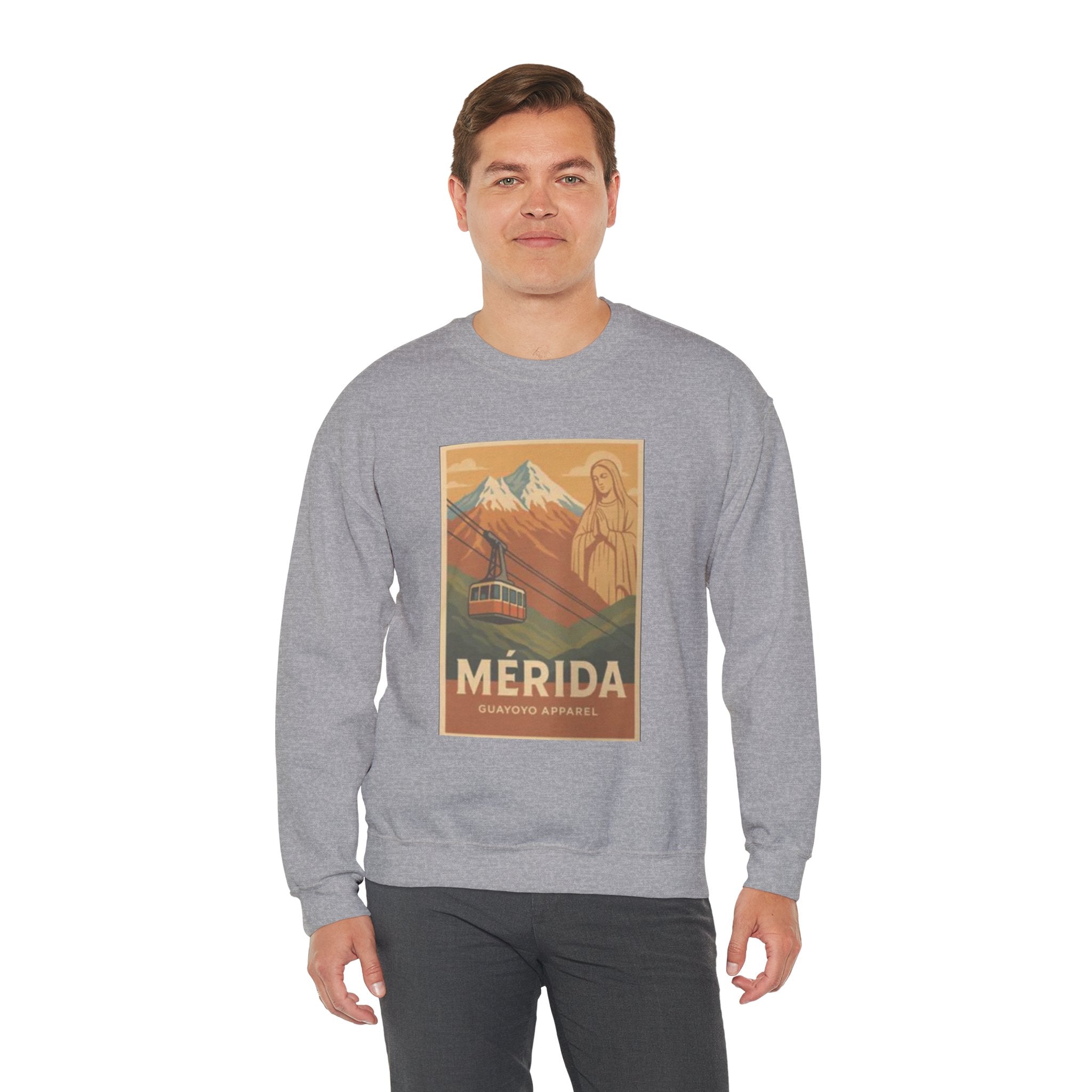 Mérida Cable Car Vintage Poster Sweatshirt