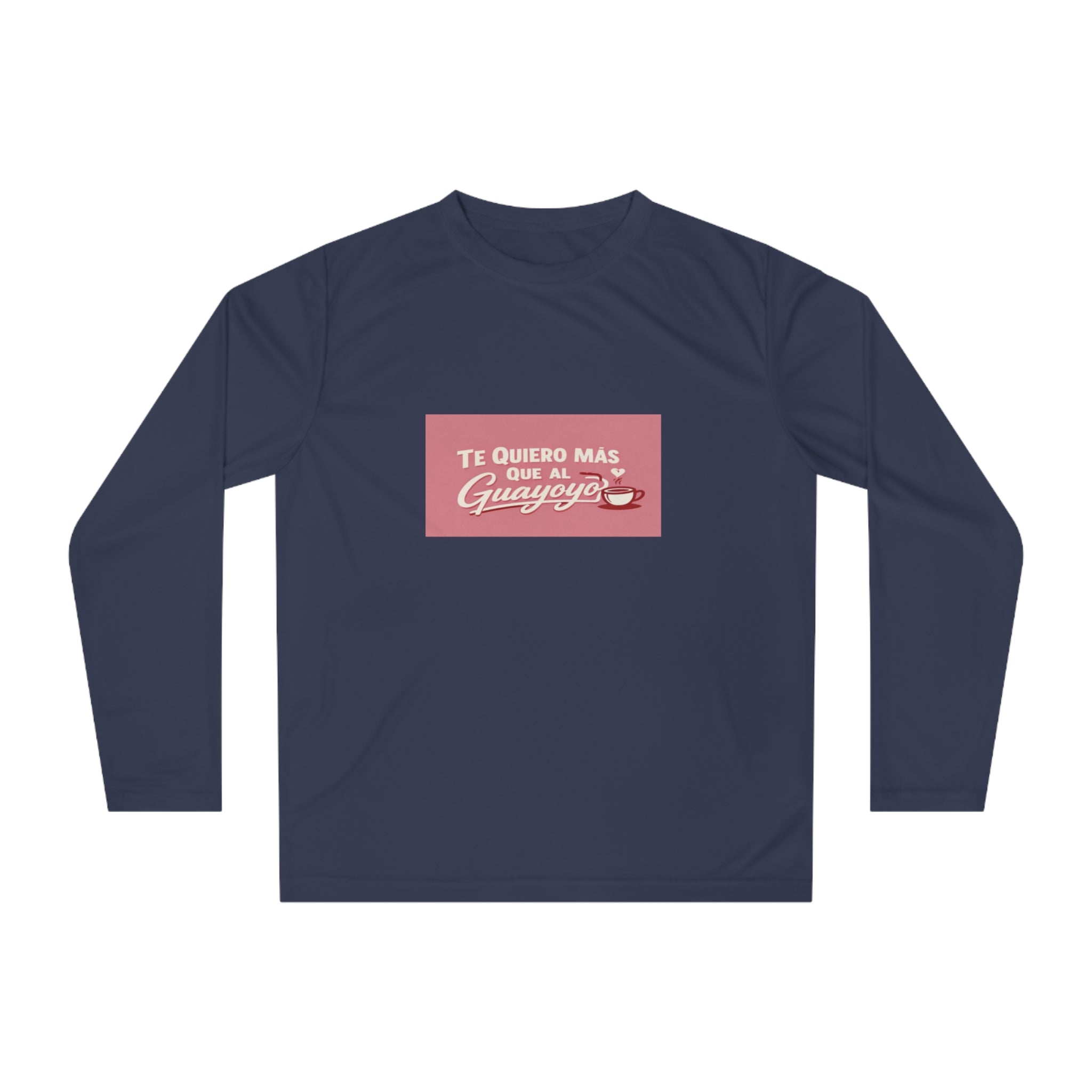 Long Sleeve Shirt — "Te Quiero Más Que al Guayoyo" Spanish Coffee Lover Tee