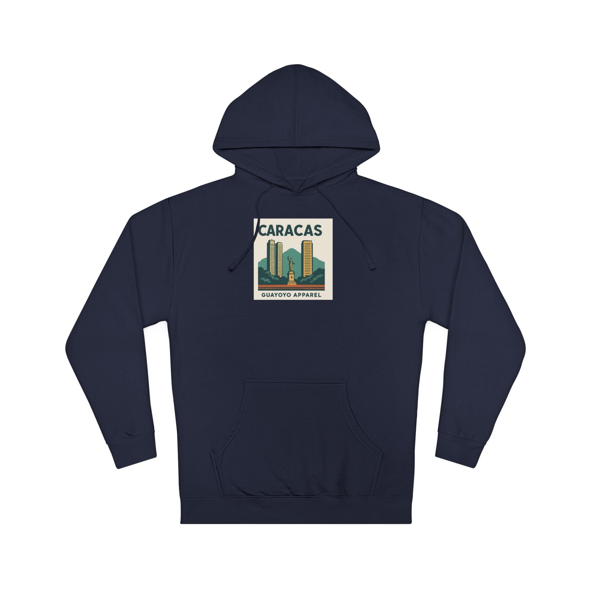Caracas Skyline Hoodie – Retro Cityscape Pullover
