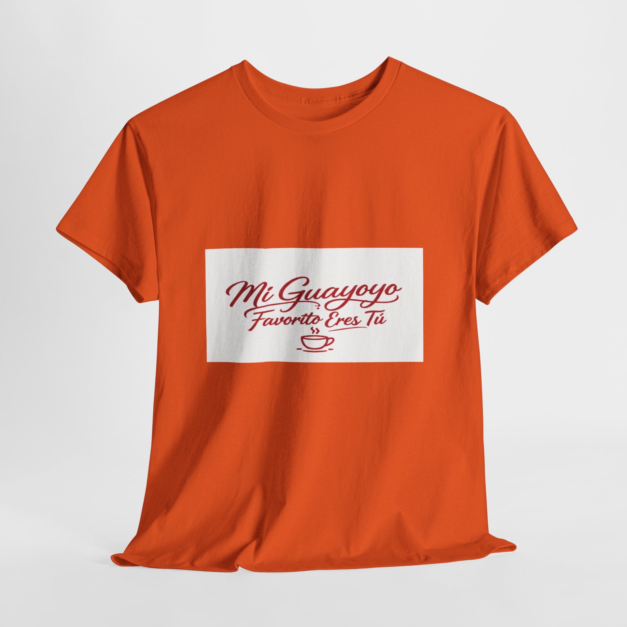 Mi Guayoyo Tee - "Mi Guayoyo, Tu Favorito Eres Tú" Coffee Lover Shirt