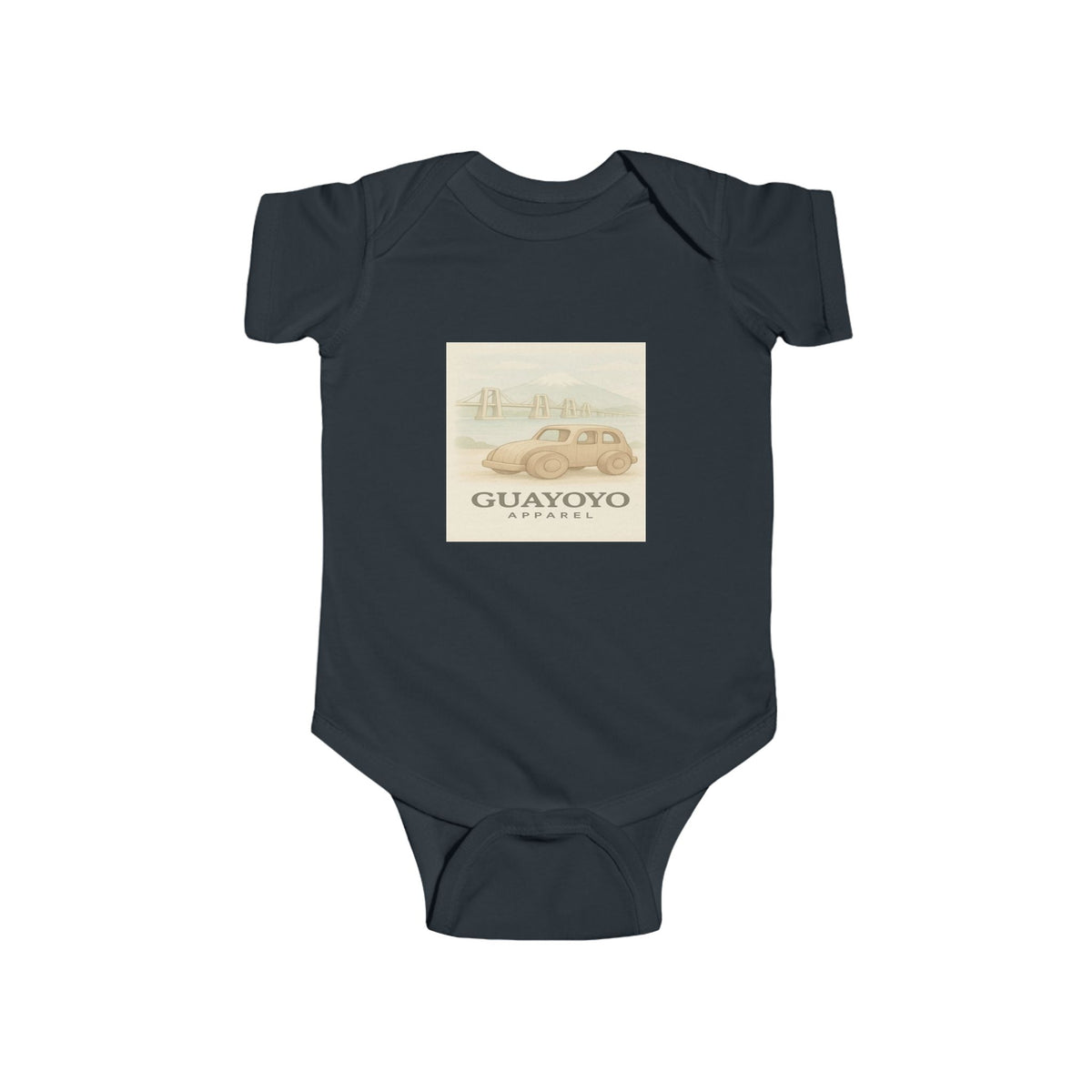Guayoyo Vintage Coffee Infant Bodysuit