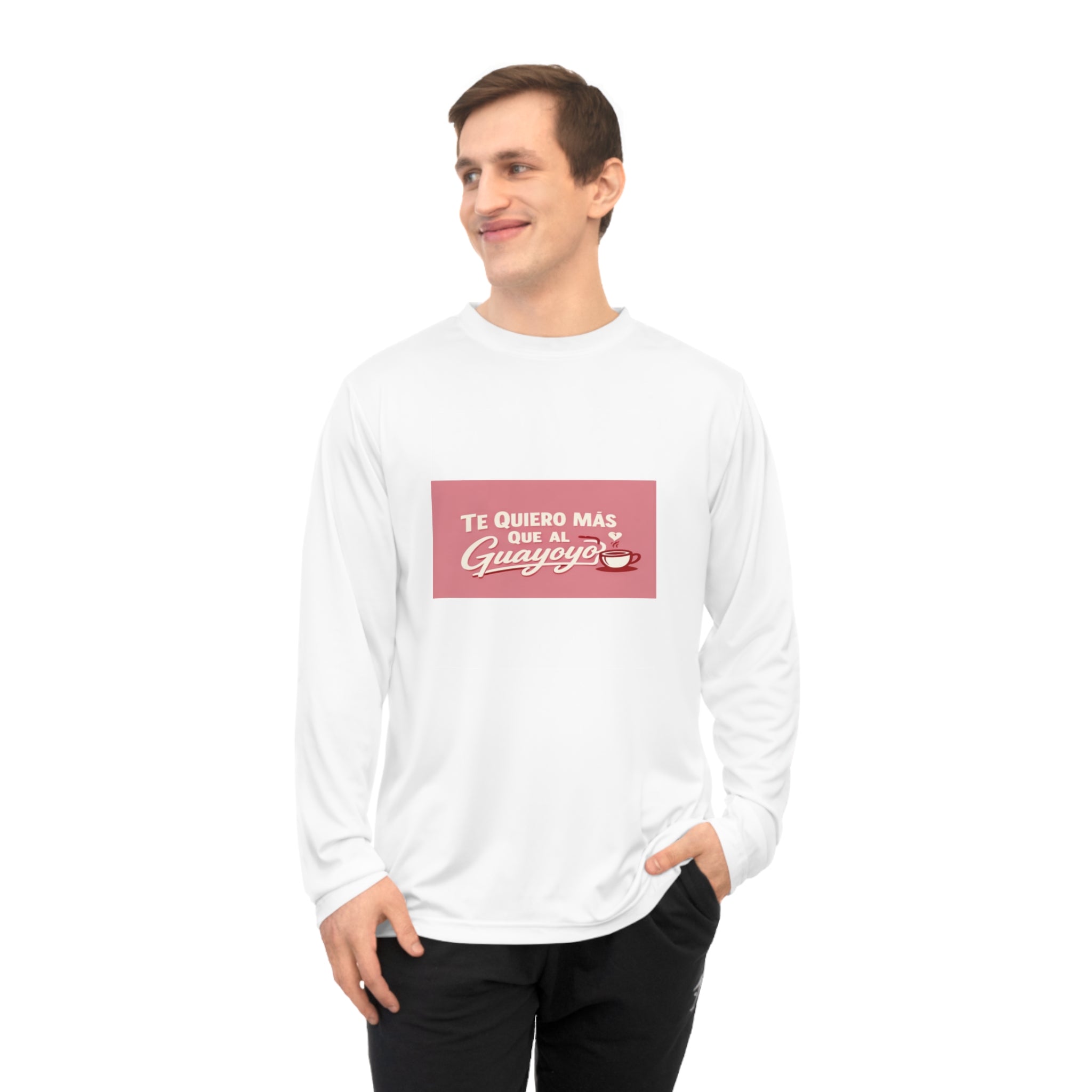 Long Sleeve Shirt — "Te Quiero Más Que al Guayoyo" Spanish Coffee Lover Tee