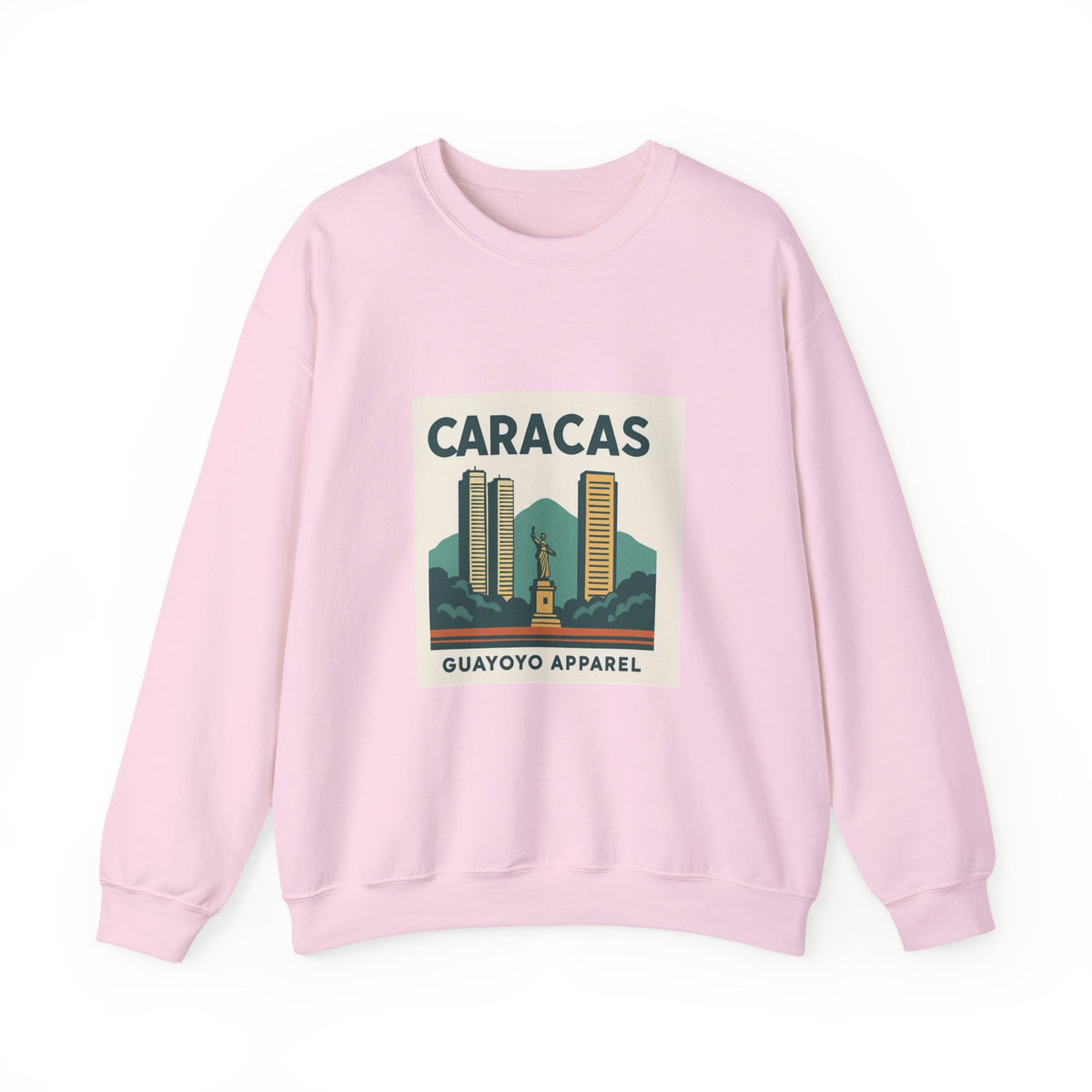 Caracas Vintage Skyline Sweatshirt — Guayoyo Apparel Crewneck