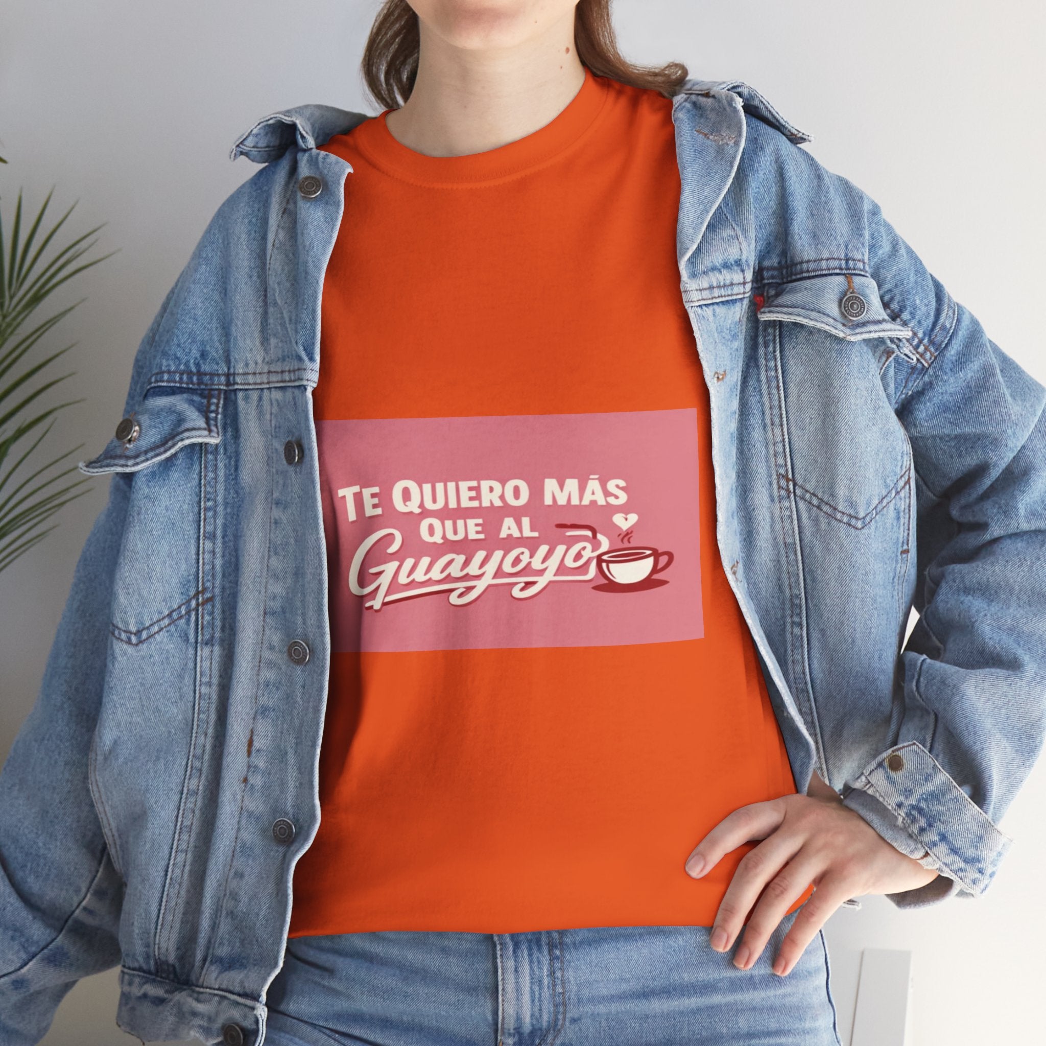 Te Quiero Más Que Al Guayoyo T-Shirt — Spanish Coffee Lover Tee